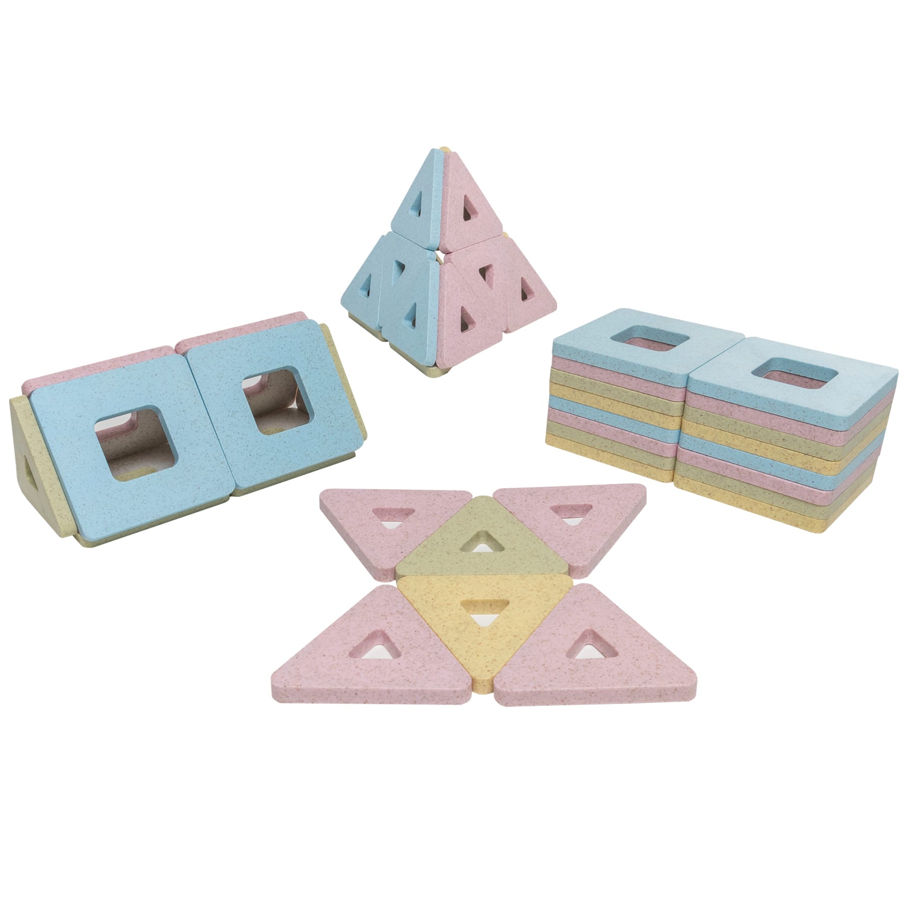 Polydron® KinderMag Pastel Construction Play Set