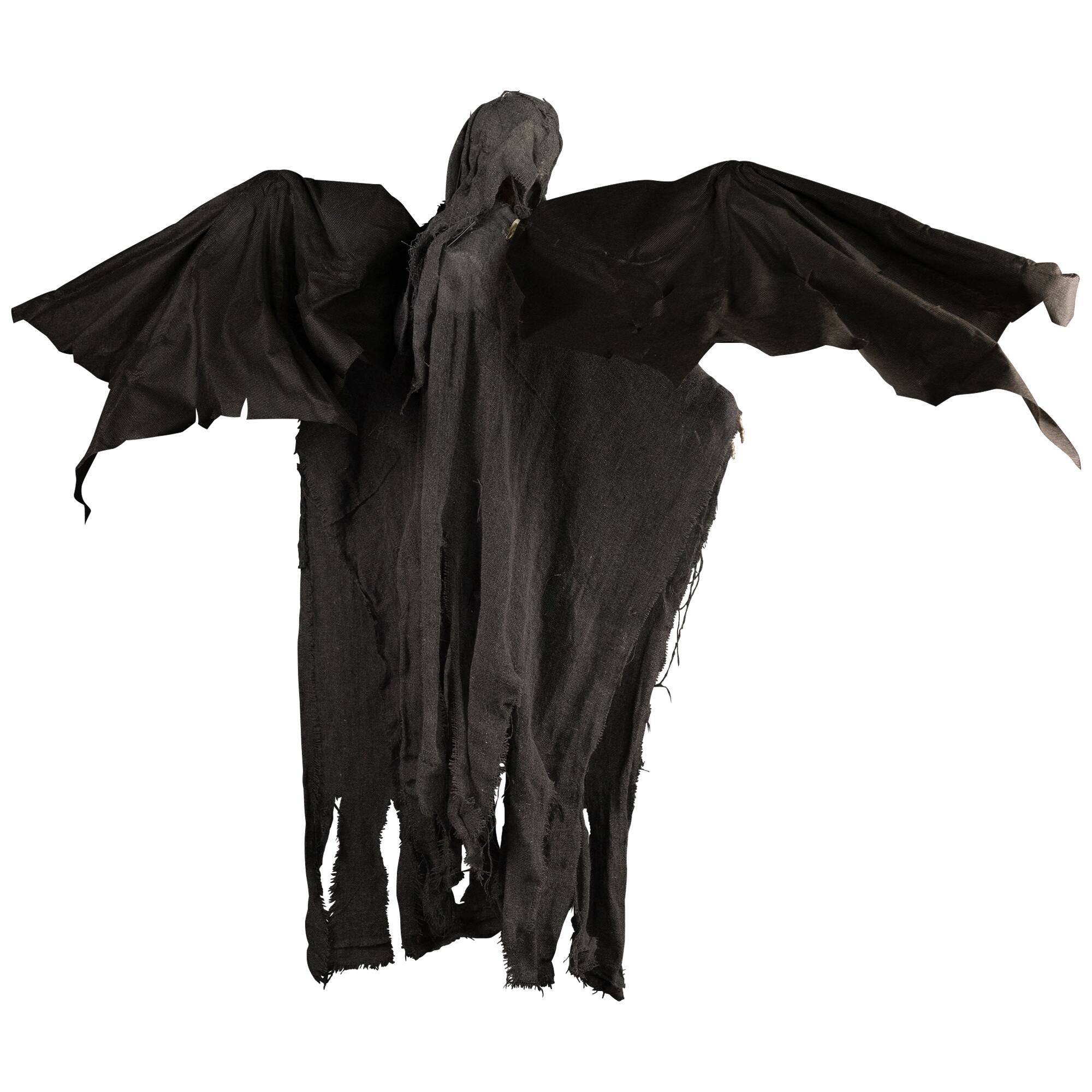 50" LED Lighted & Animated Winged Grim Reaper Halloween Decoration