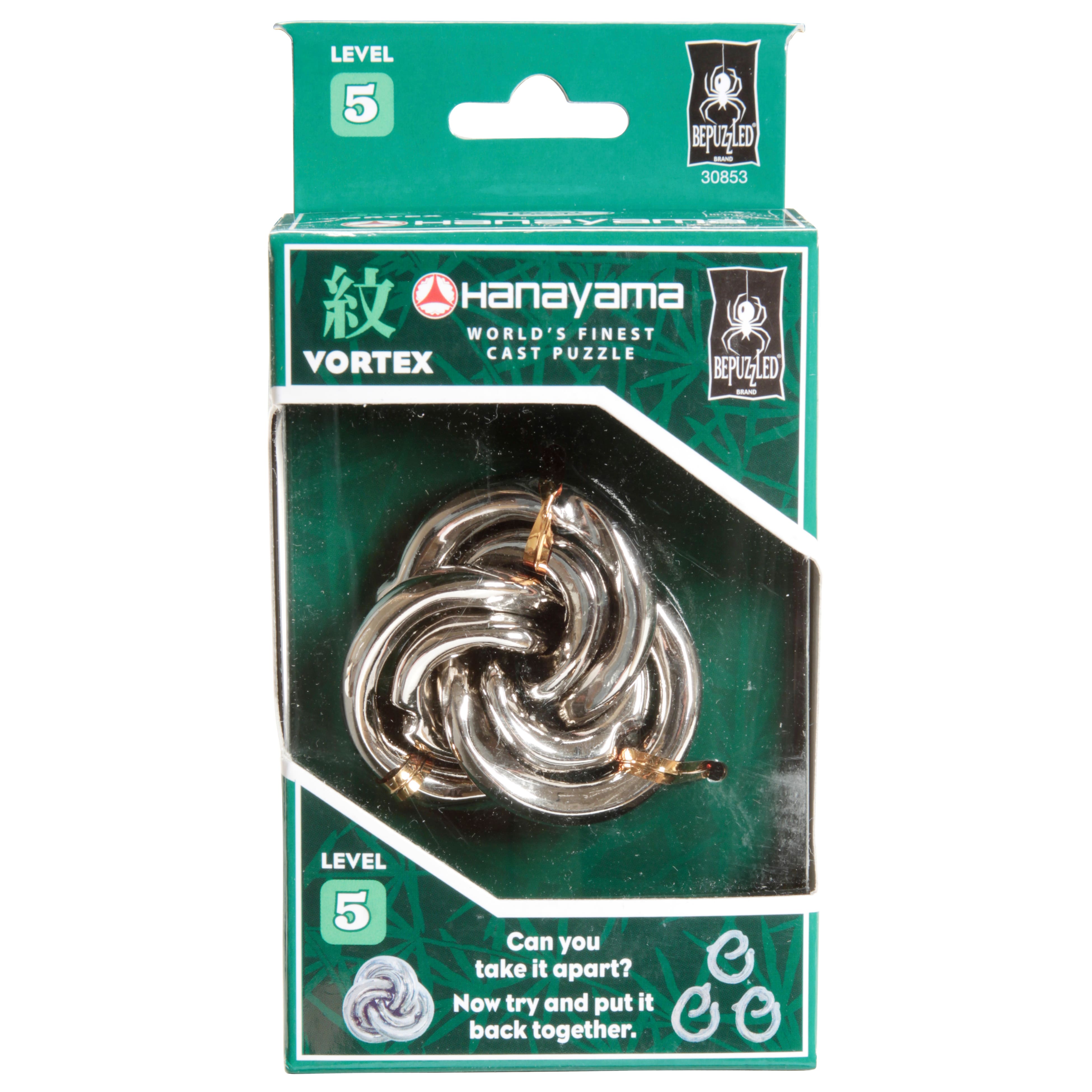 Hanayama Vortex Level 5 Cast Puzzle