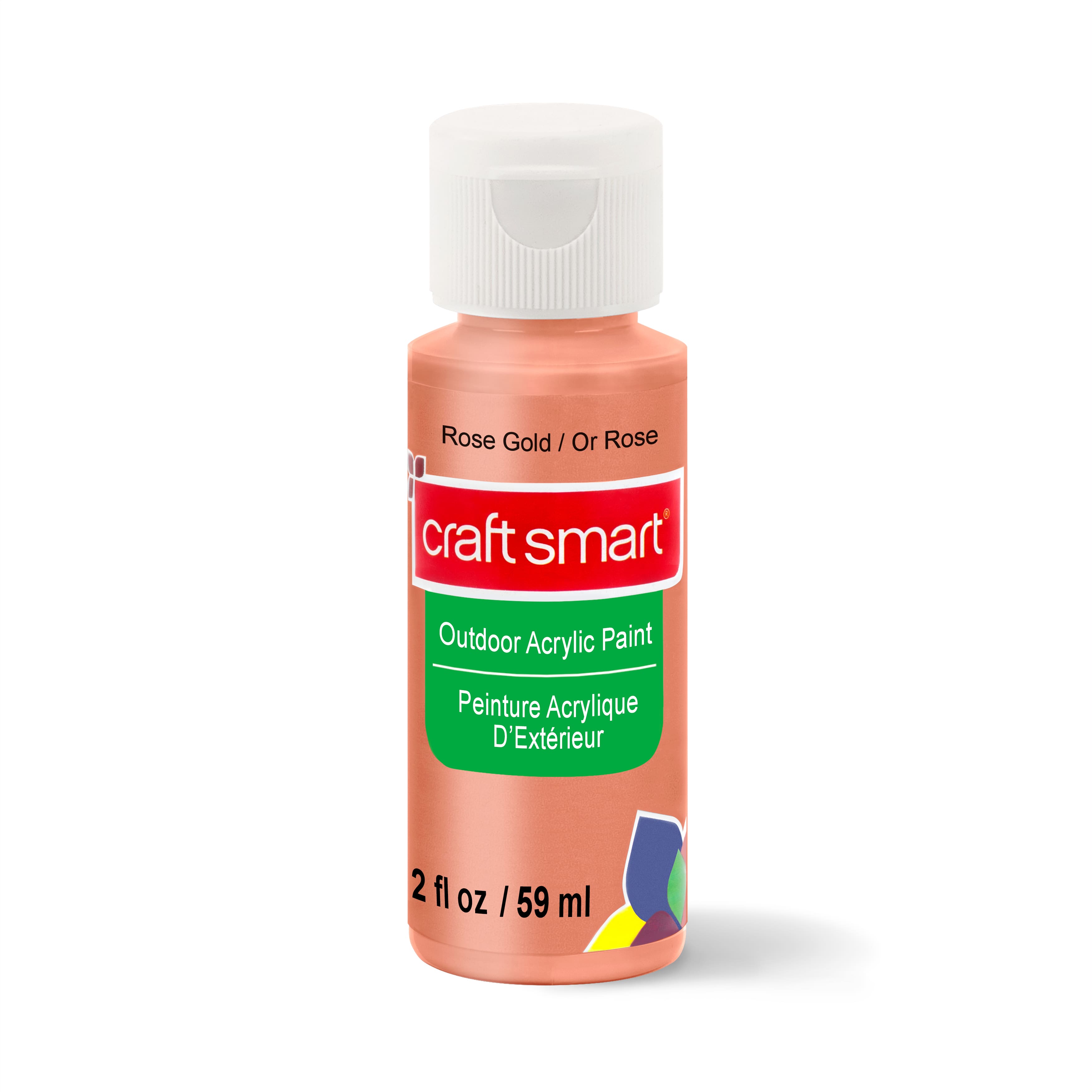 Peinture acrylique métallisée pour extérieur de Craft Smart, 59 ml