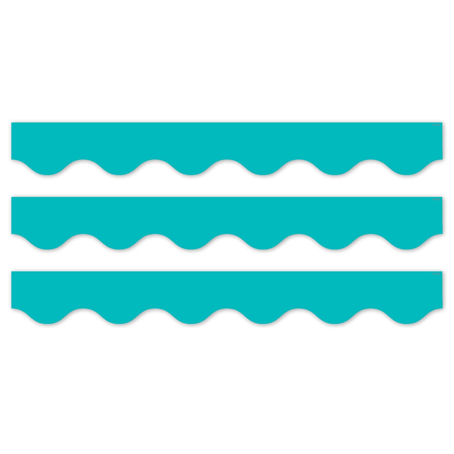 Creative Teaching Press® Core Decor Turquoise Wavy EZ Border, 48ft. Per Pack, 3 packs