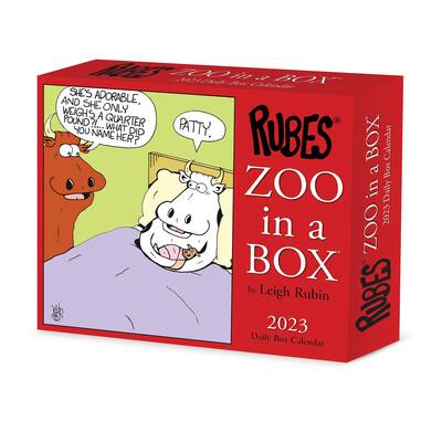 2023 Rubes® Cartoons Zoo in a Box Daily Box Calendar | Michaels