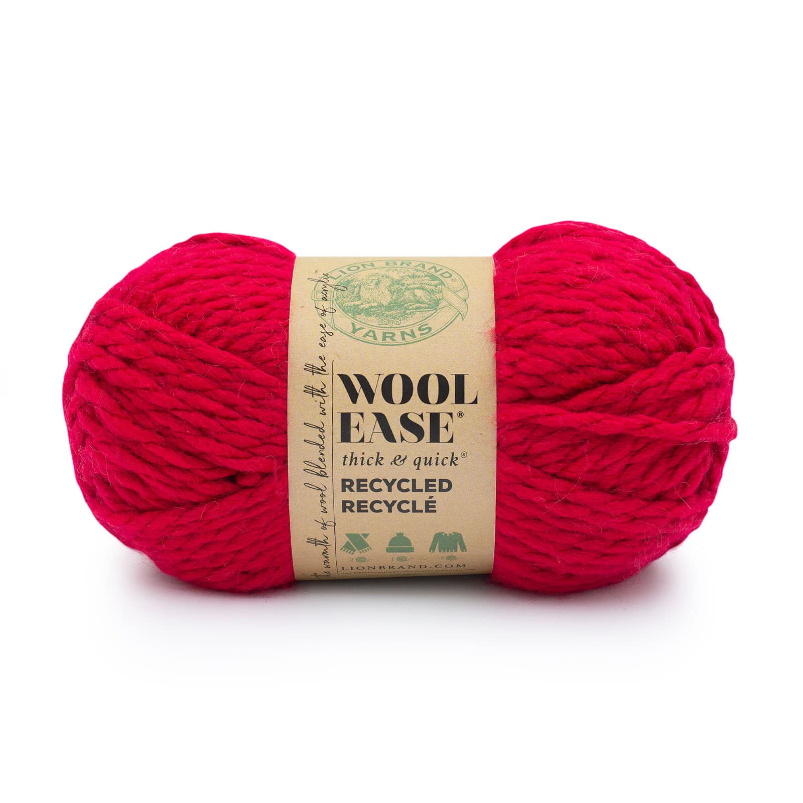 Lion Brand® Wool-Ease® Thick & Quick® Recycled Solid Yarn