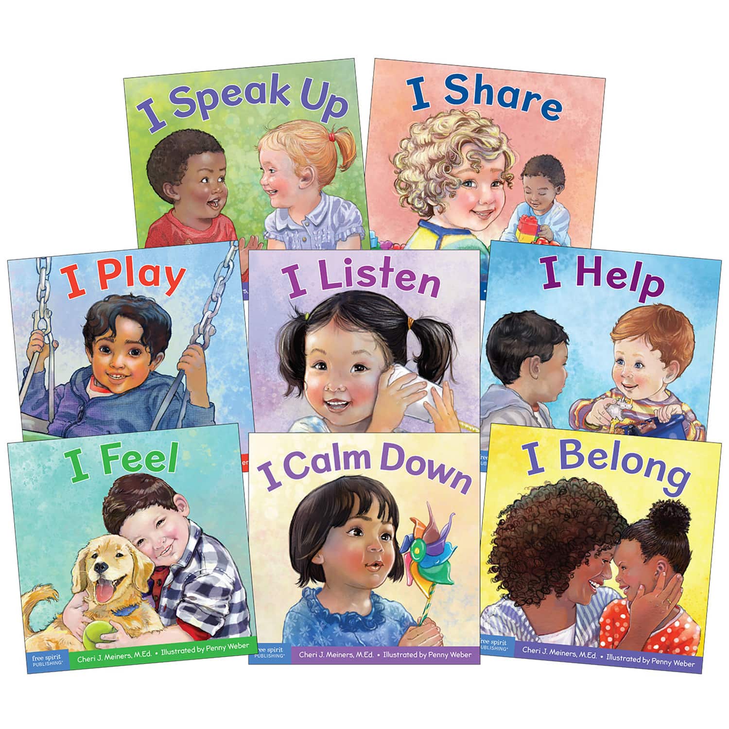 Free Spirit Publishing Learning About You &#x26; Me Board Book Set