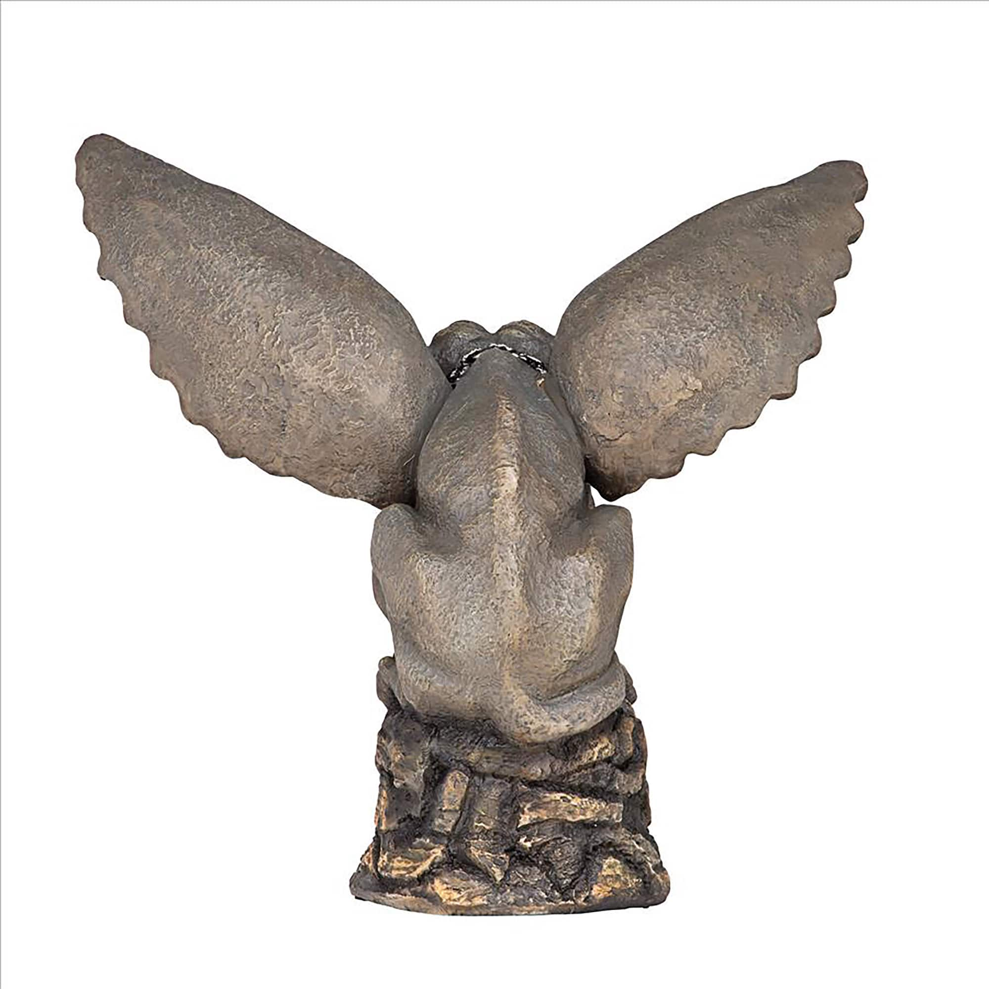 Design Toscano 17&#x22; Chained Cathedral Gargoyle Statue