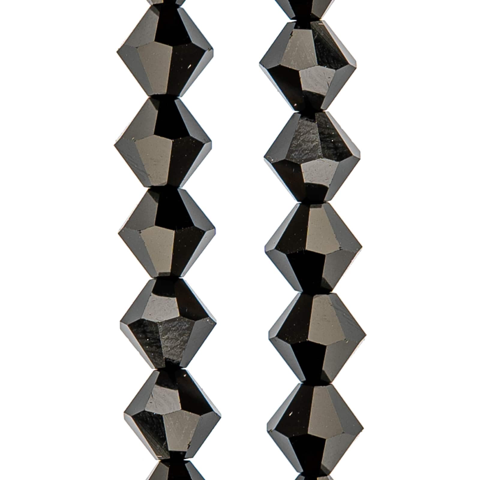 12 Pack: Preciosa Glass Crystal Bicone Beads, 6mm by Bead Landing™