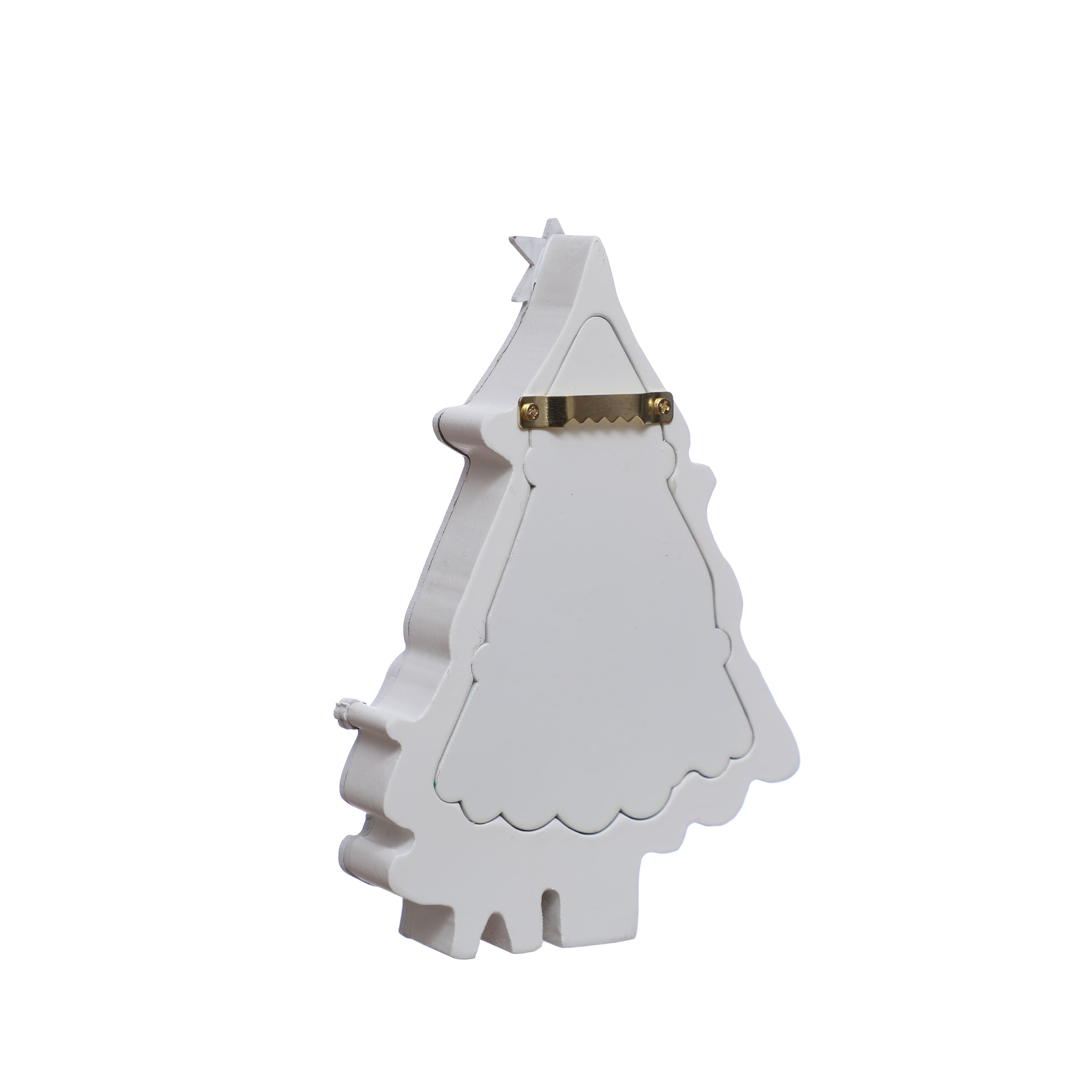 Sprinkle Shop 6.5&#x22; Tree with Santa Tabletop D&#xE9;cor by Ashland&#xAE;