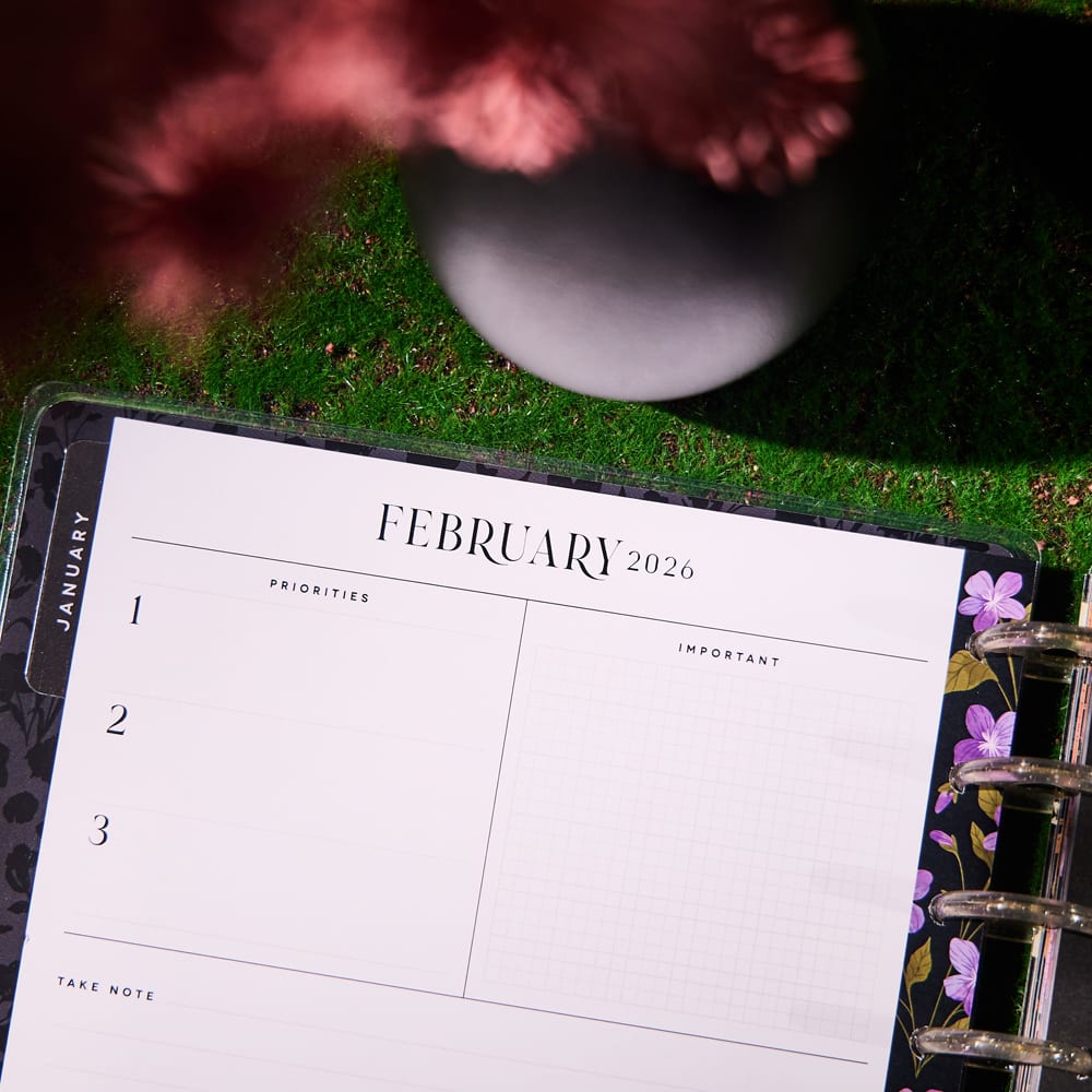 The Classic Happy Planner® Dark Garden