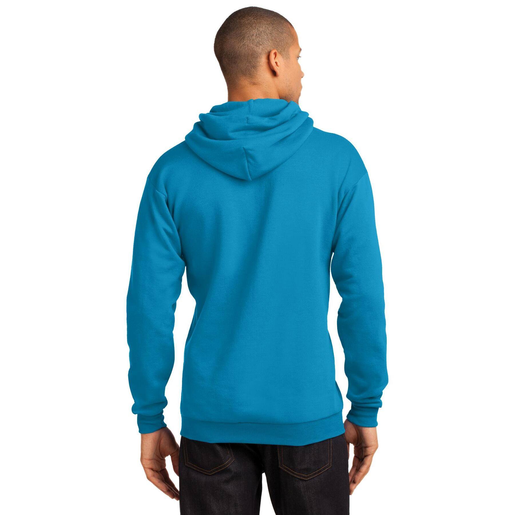 Port & Company® Neon Core Fleece Pullover Hooded Sweatshirt