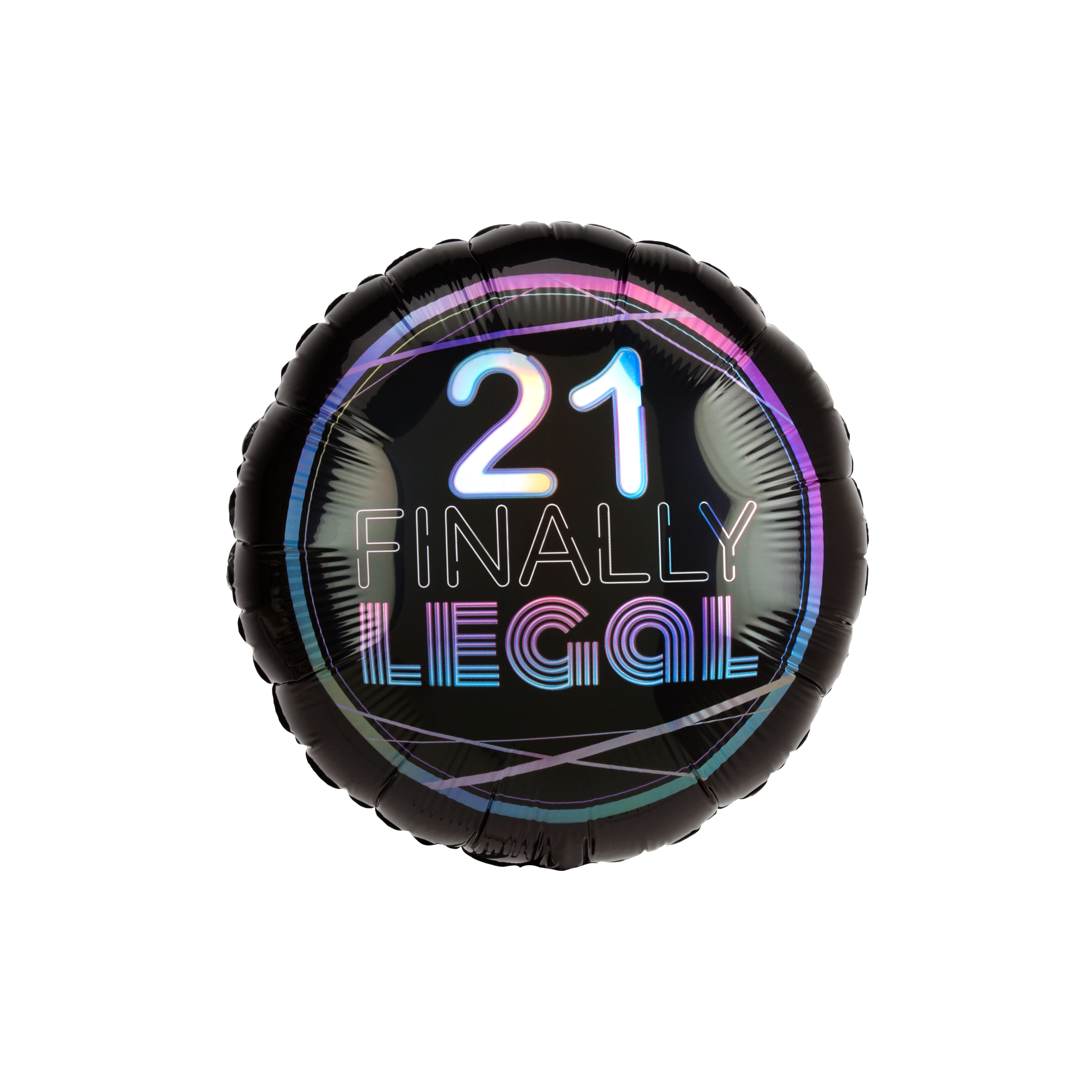 18&#x22; 21 Finally Legal Balloon