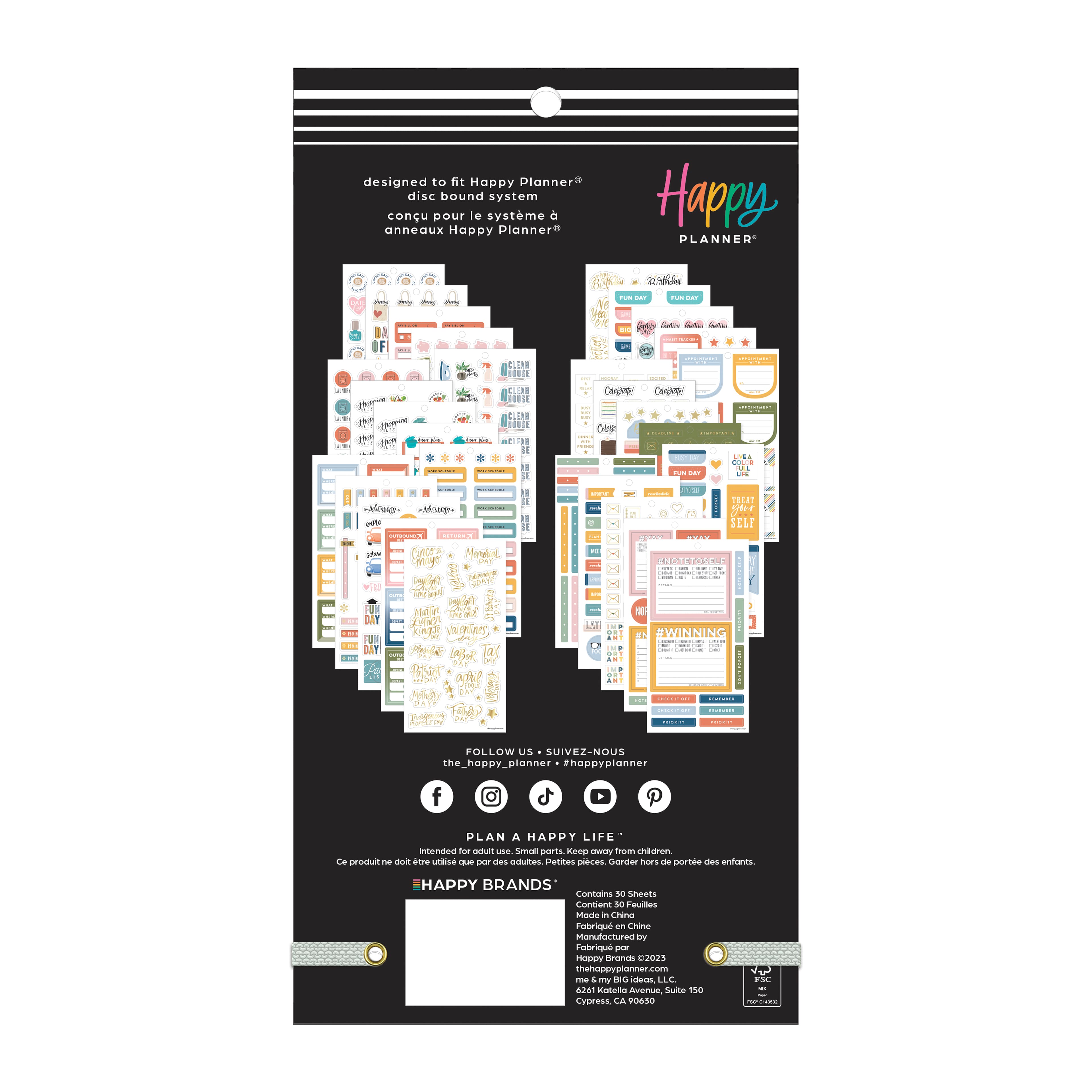 The Happy Planner&#xAE; Planner Essentials Sticker Book