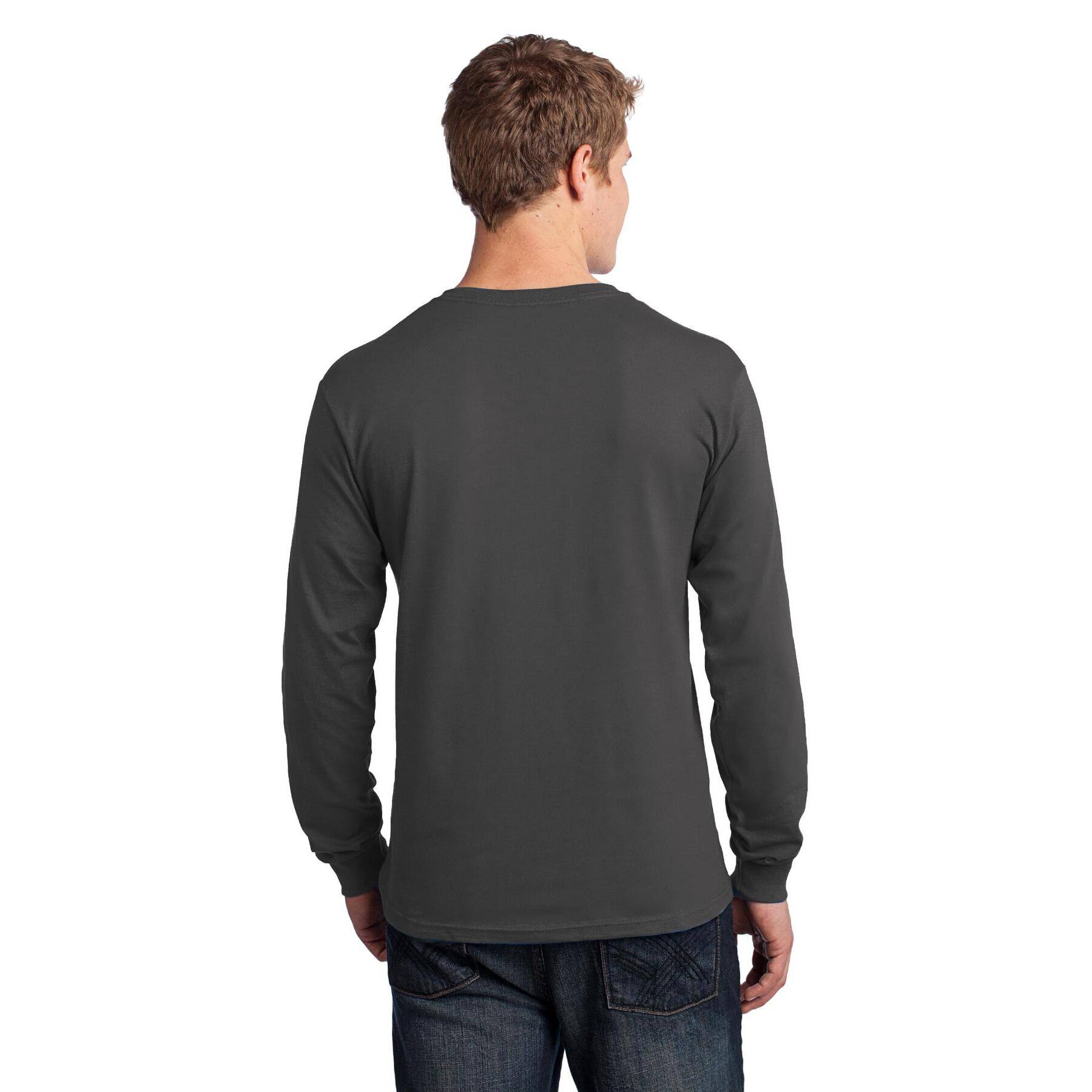 Port &#x26; Company&#xAE; Core Cotton Long Sleeve Crew Neck T-Shirt