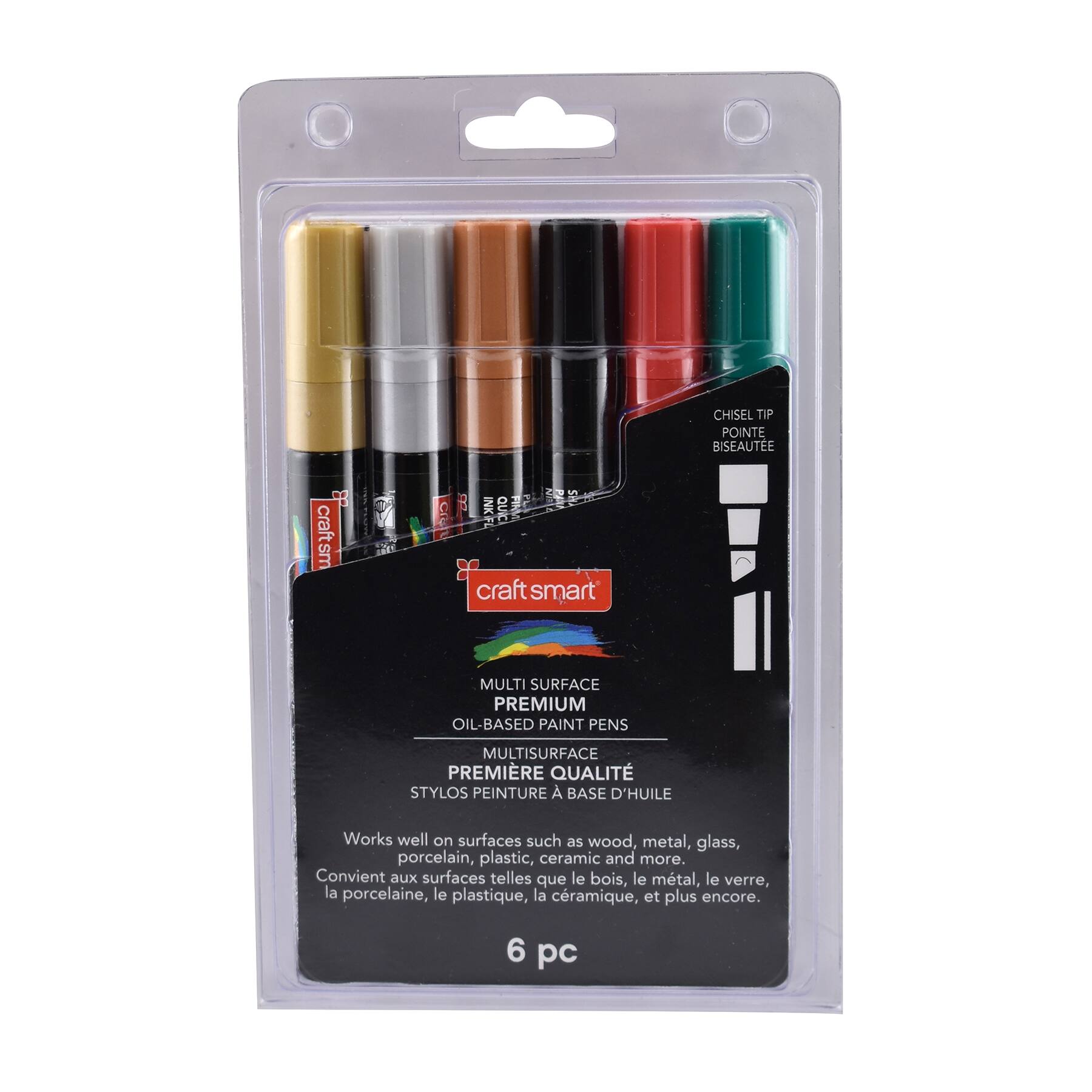 Premium Chisel Tip Oil Based Paint Pens by Craft Smart® Michaels