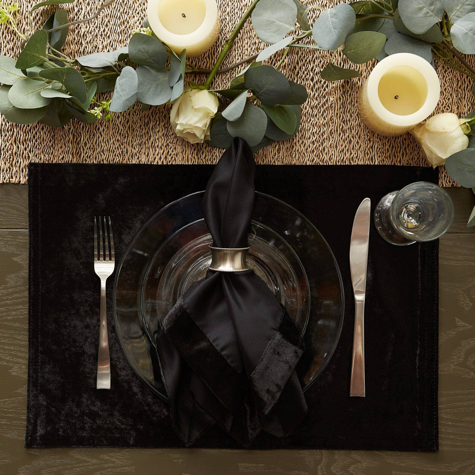 DII® Velvet Placemats, 4ct.