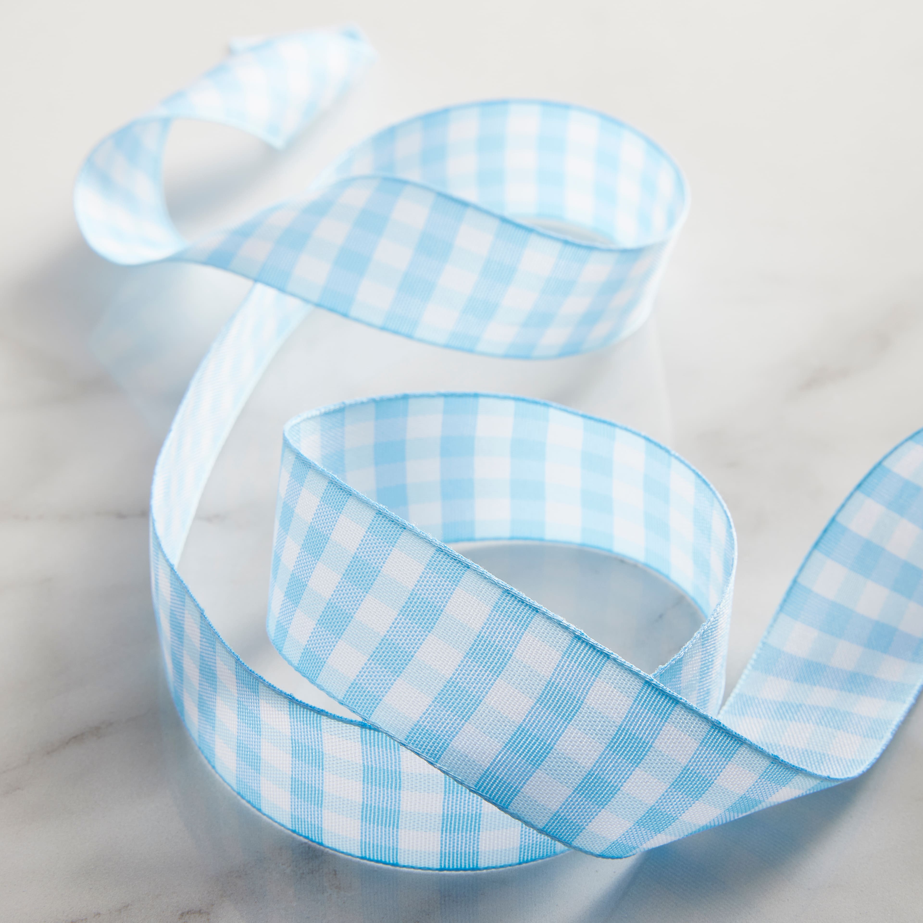 7/8" x 5yd. Gingham Ribbon by Celebrate It™