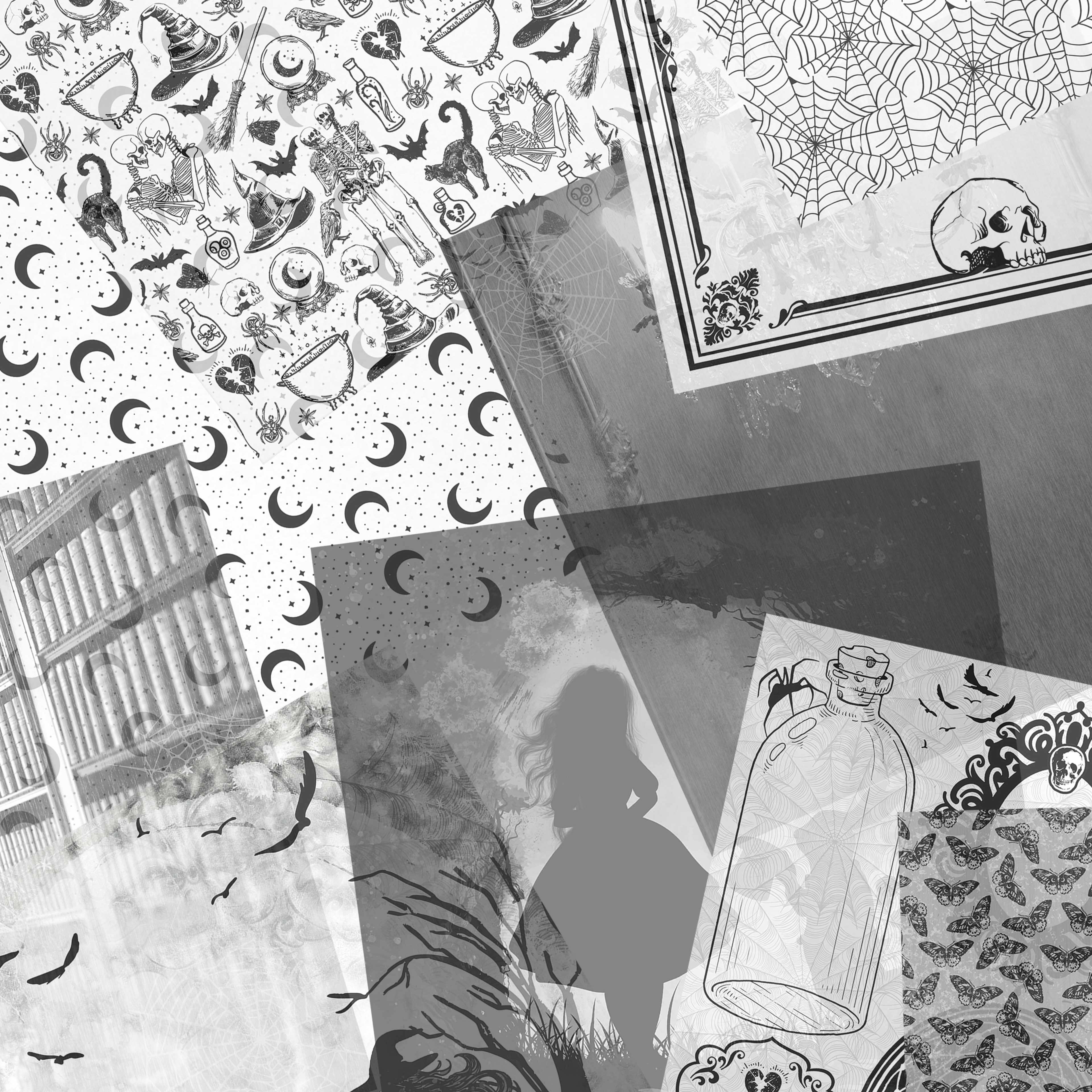 12" x 12" Halloween Vellum Paper Pad by Recollections™, 20 Sheets