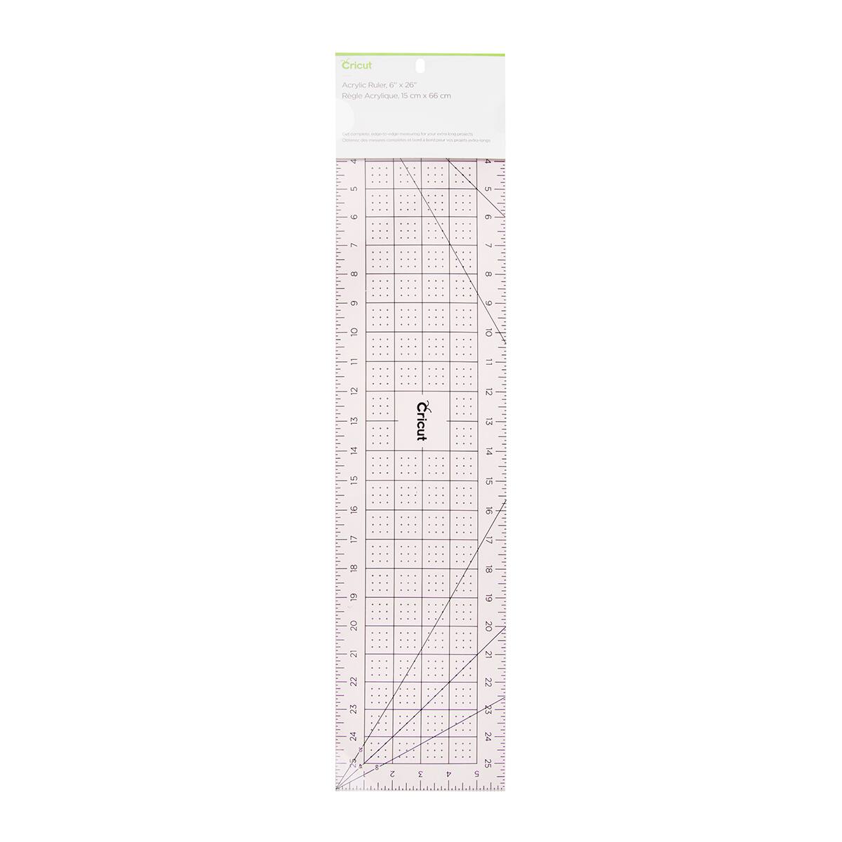 Cricut® Acrylic Rose Ruler, 6
