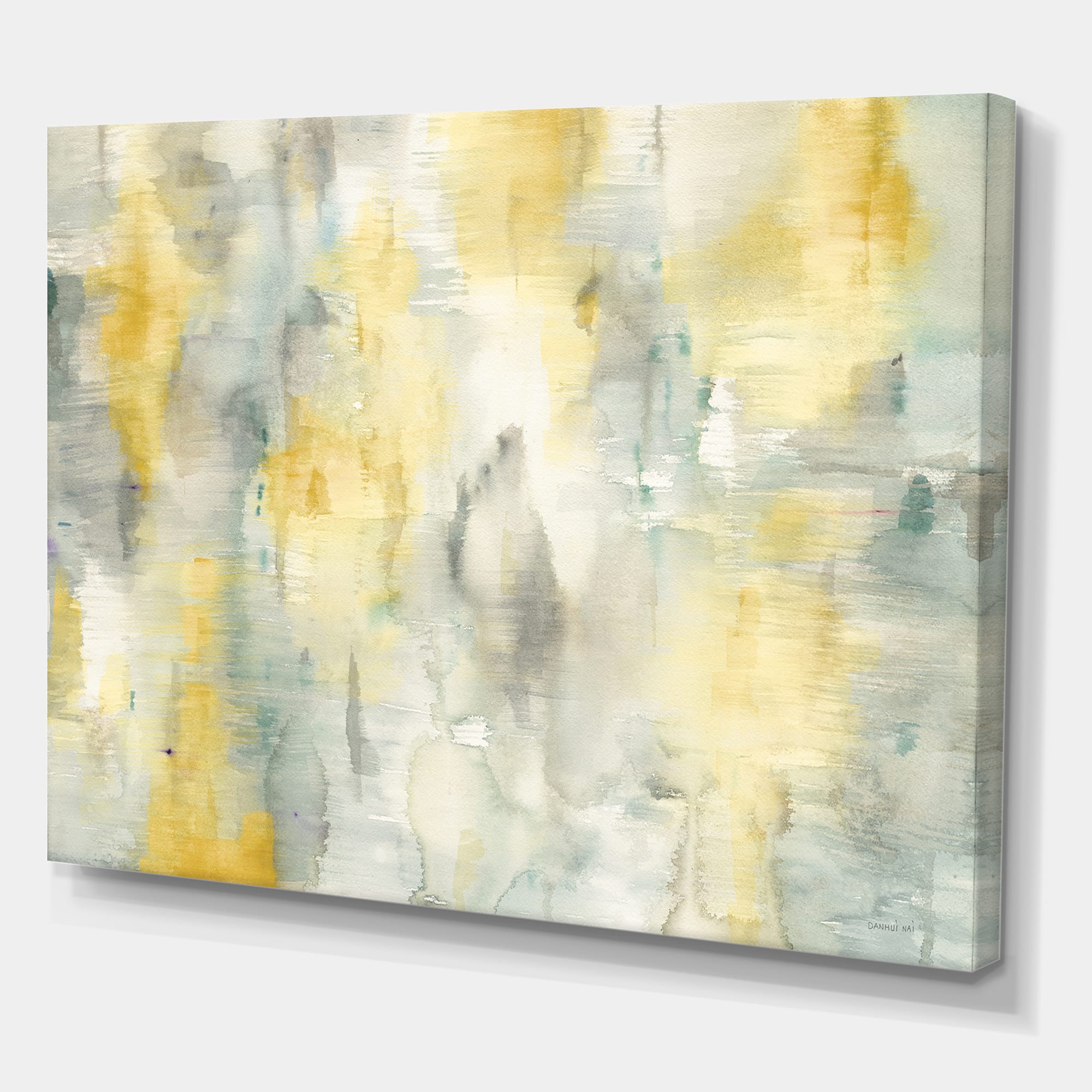Designart - Summer Shower - Traditional Gallery-wrapped Canvas