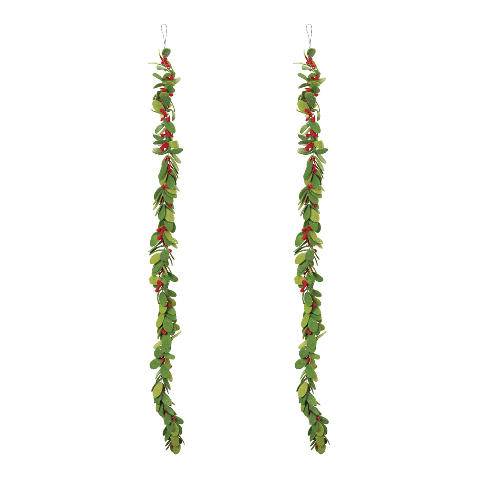4.5ft. Mistletoe String Garlands, 2ct.