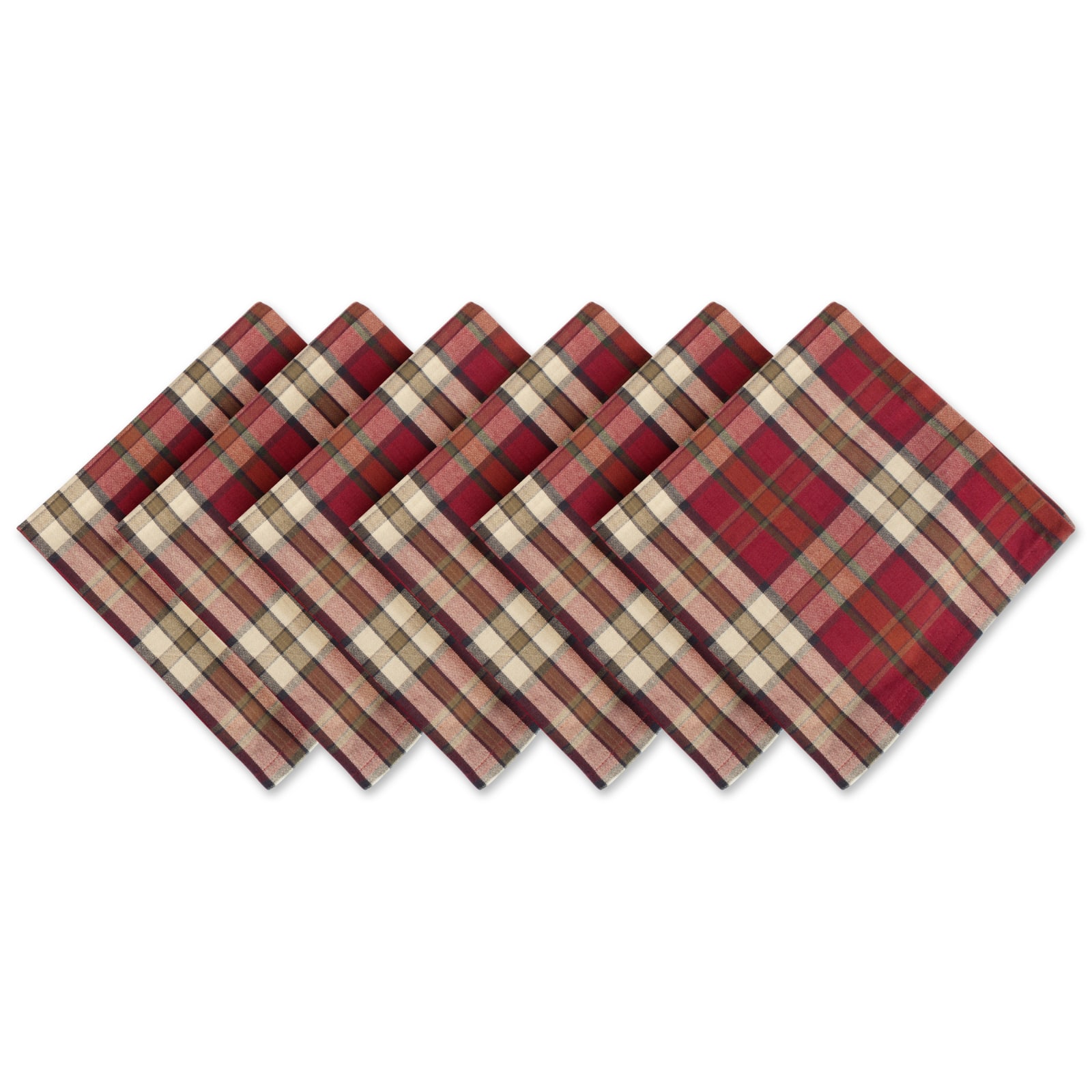 Campfire Plaid Napkin, 6ct.