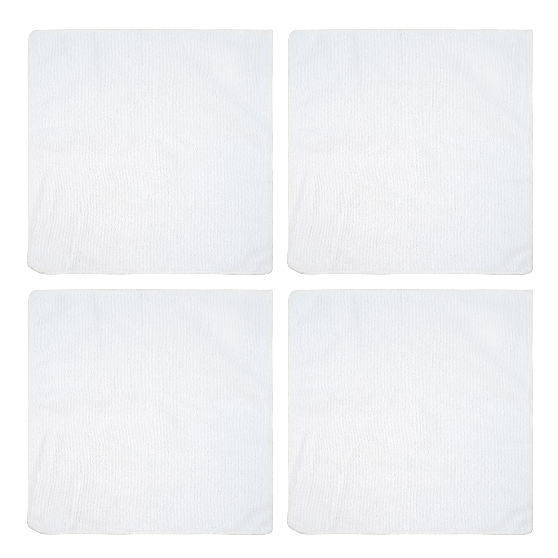 14" White Microfiber Towels, 4ct. by Craft Smart®