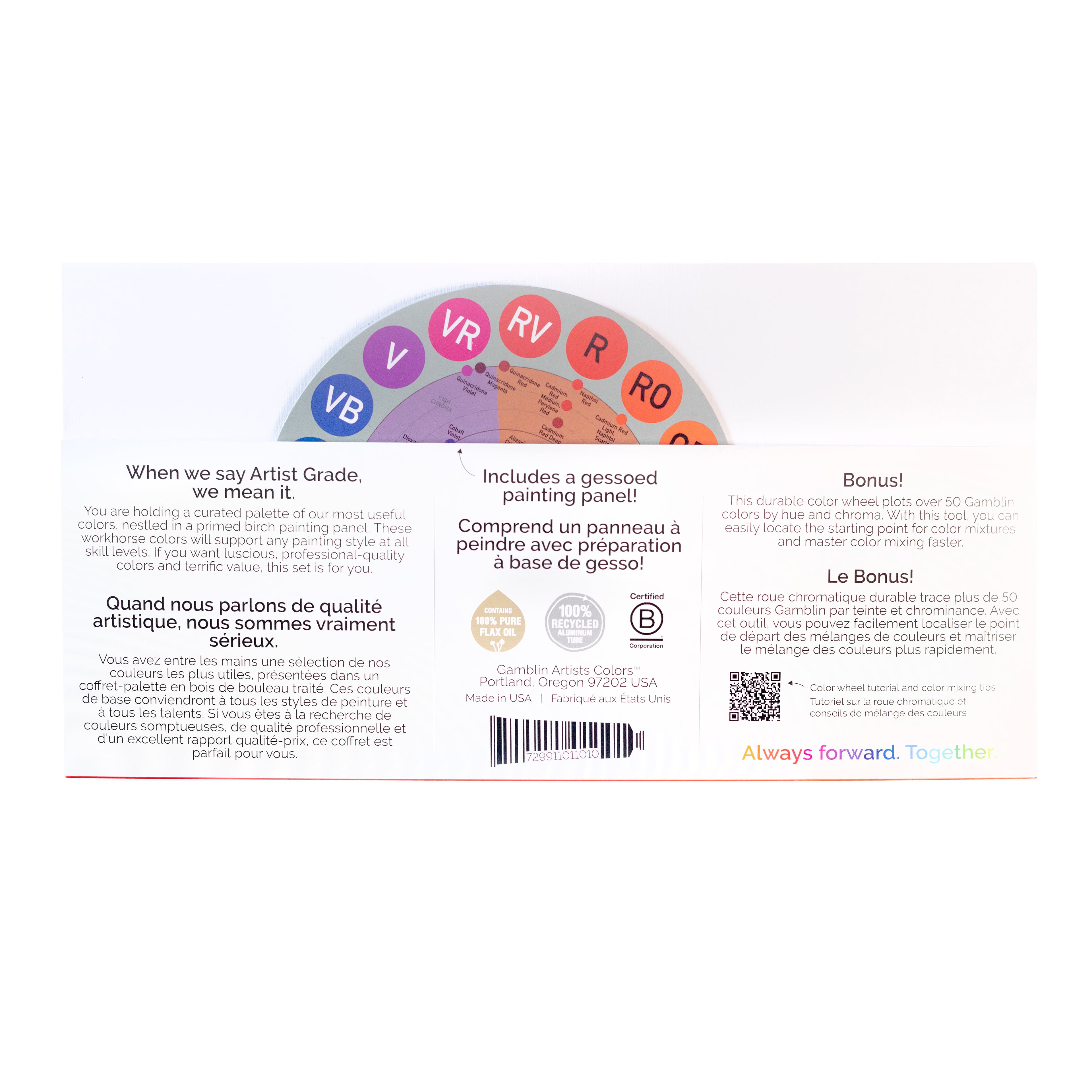 Gamblin Artist Oil Colours Classic Palette Set