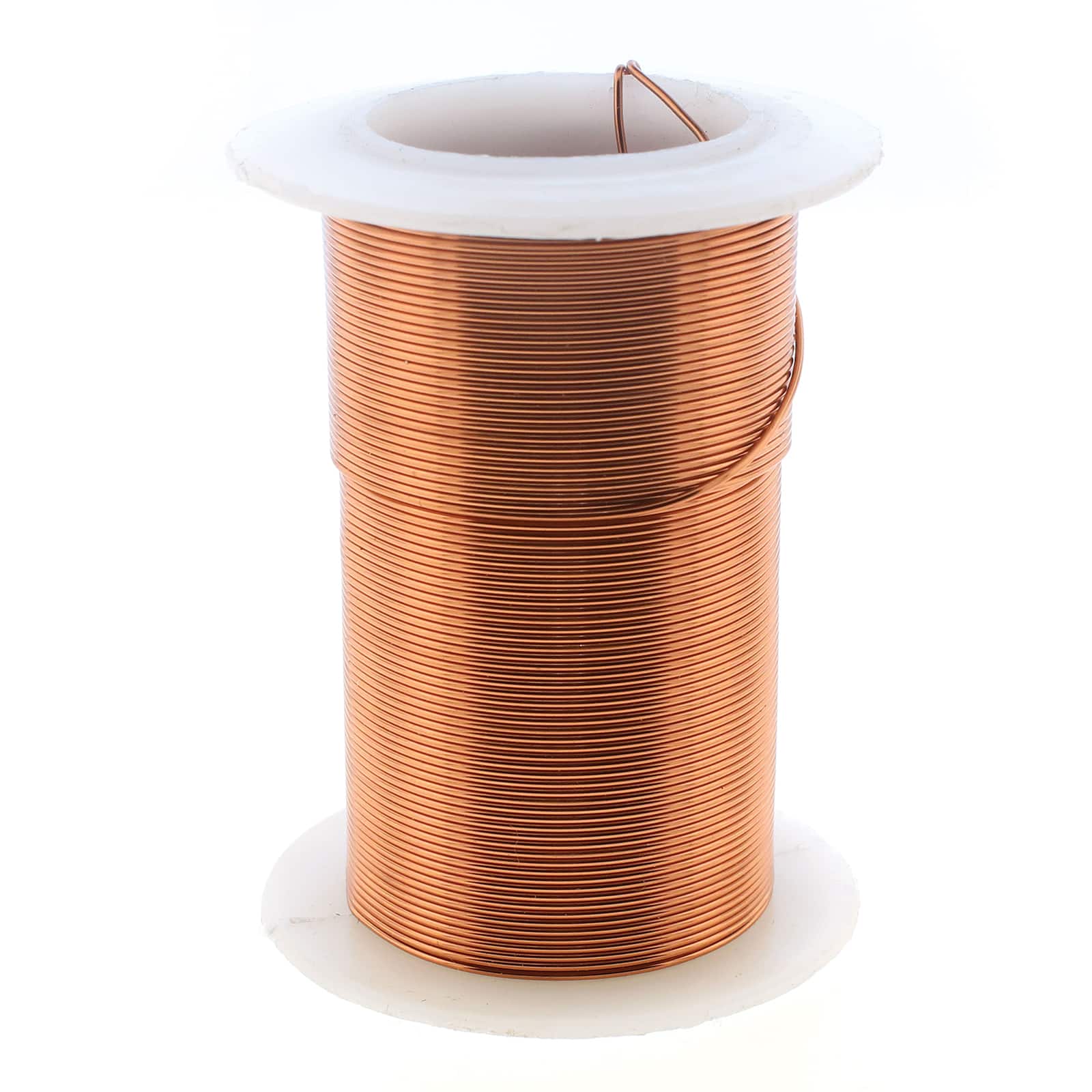 Wire Elements, Tarnish Resistant Bright Copper Wire, 28 Gauge 40 Yards  (36.5 Meters) 