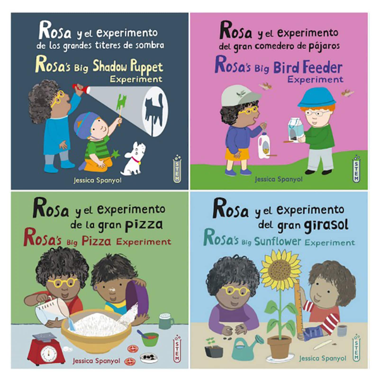 Child&#x27;s Play Books Rosa&#x27;s Workshop 1 &#x26; 2 Bilingual Book Set
