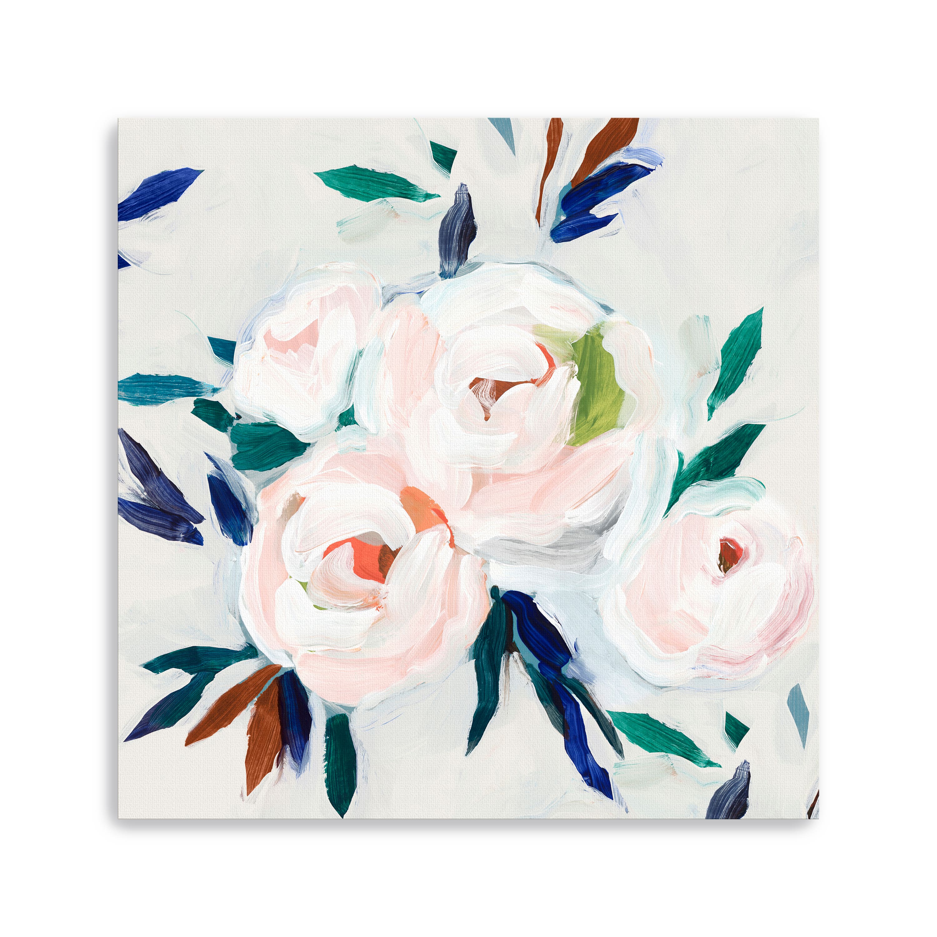Lumaprints Roses Damask&#x2019;D Canvas Gicl&#xE9;e