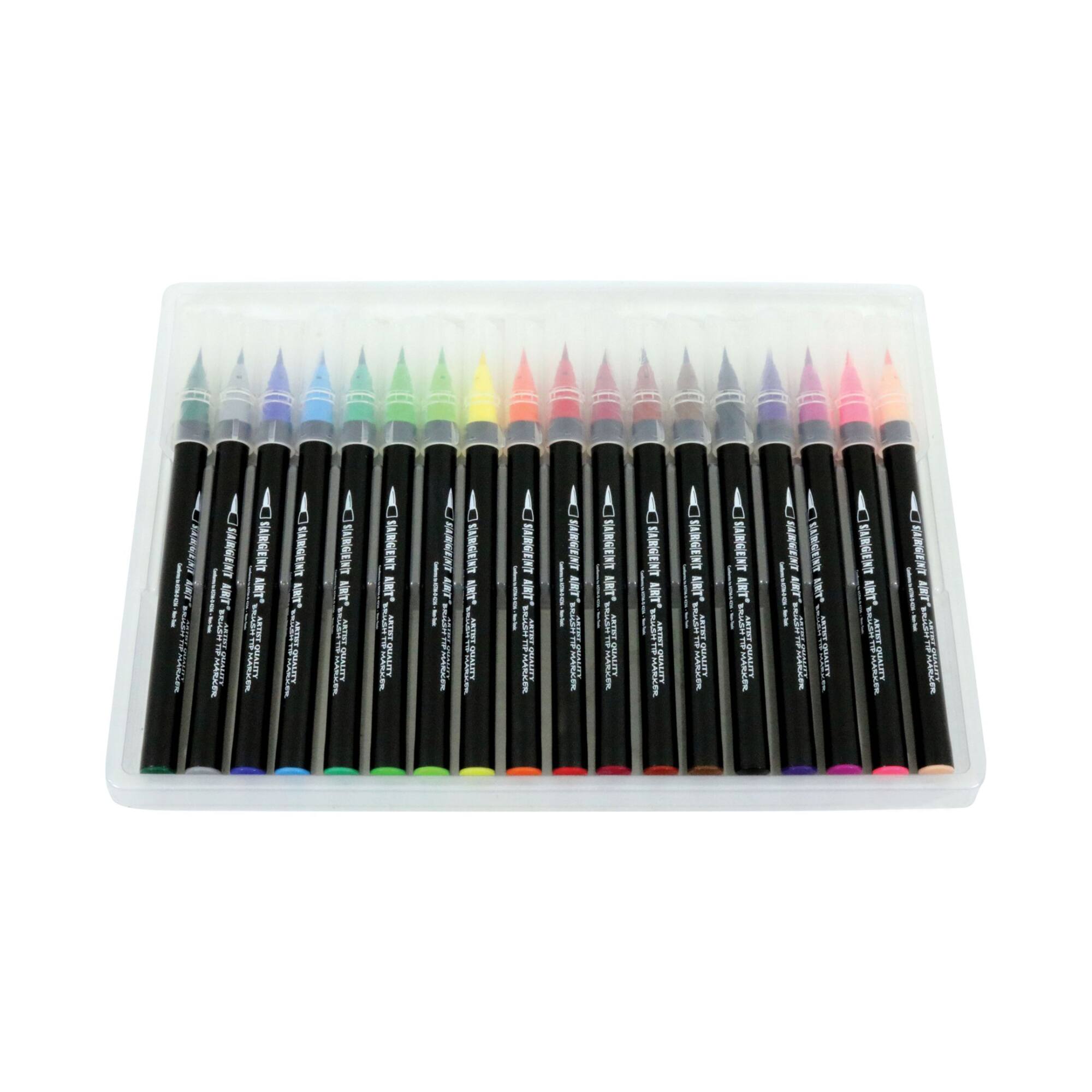 Sargent Art&#xAE; 18-Piece Artist Brush Tip Marker Set