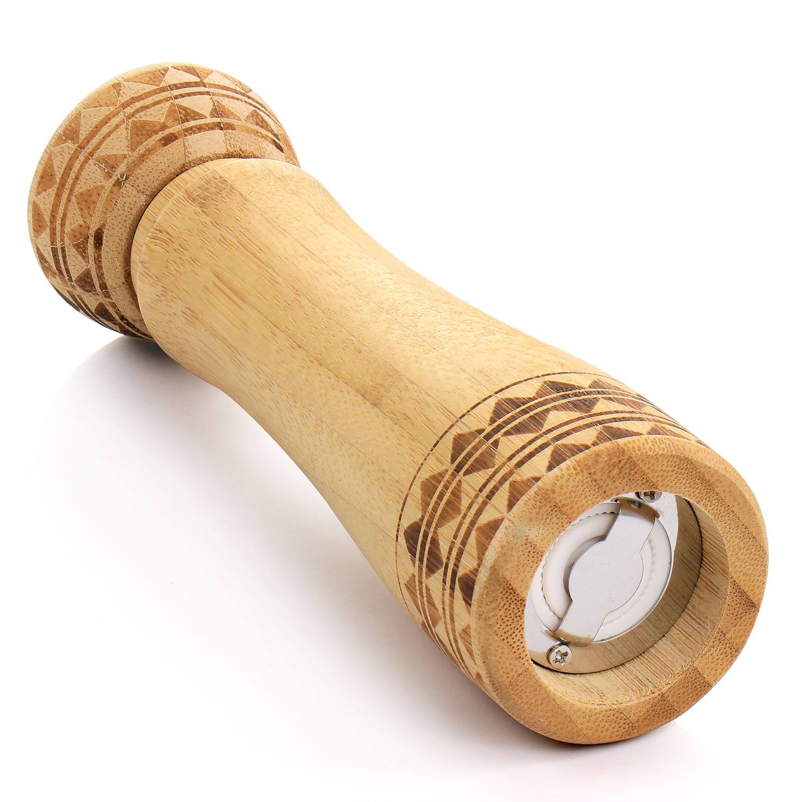 Gibson Home® 7.8" Sadler Wood Pepper Grinder