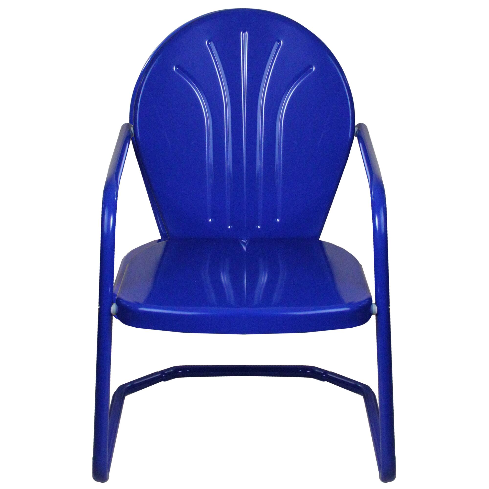 34" Outdoor Retro Tulip Armchair