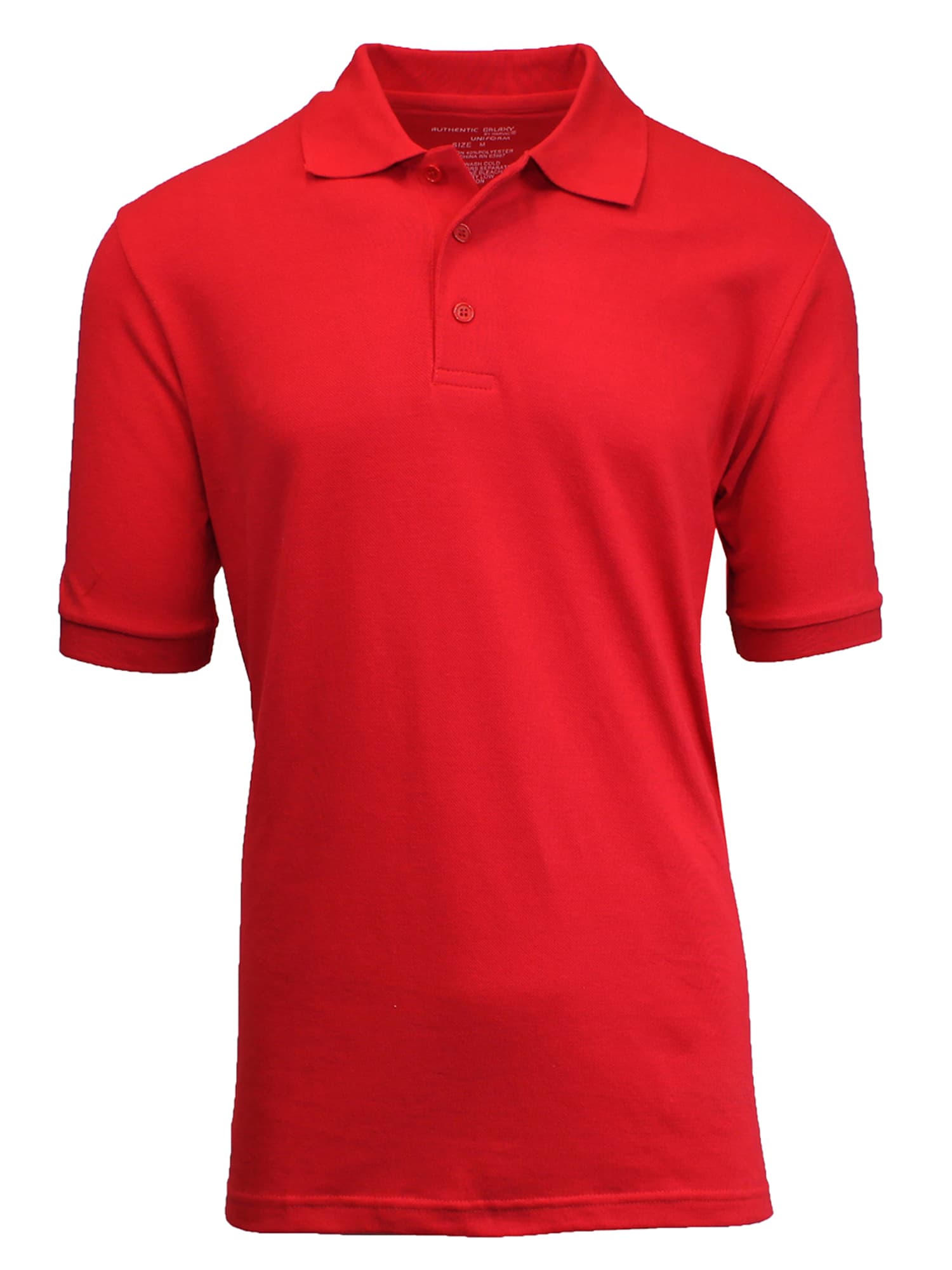 Galaxy by Harvic Short Sleeve Men's Pique Polo Shirt