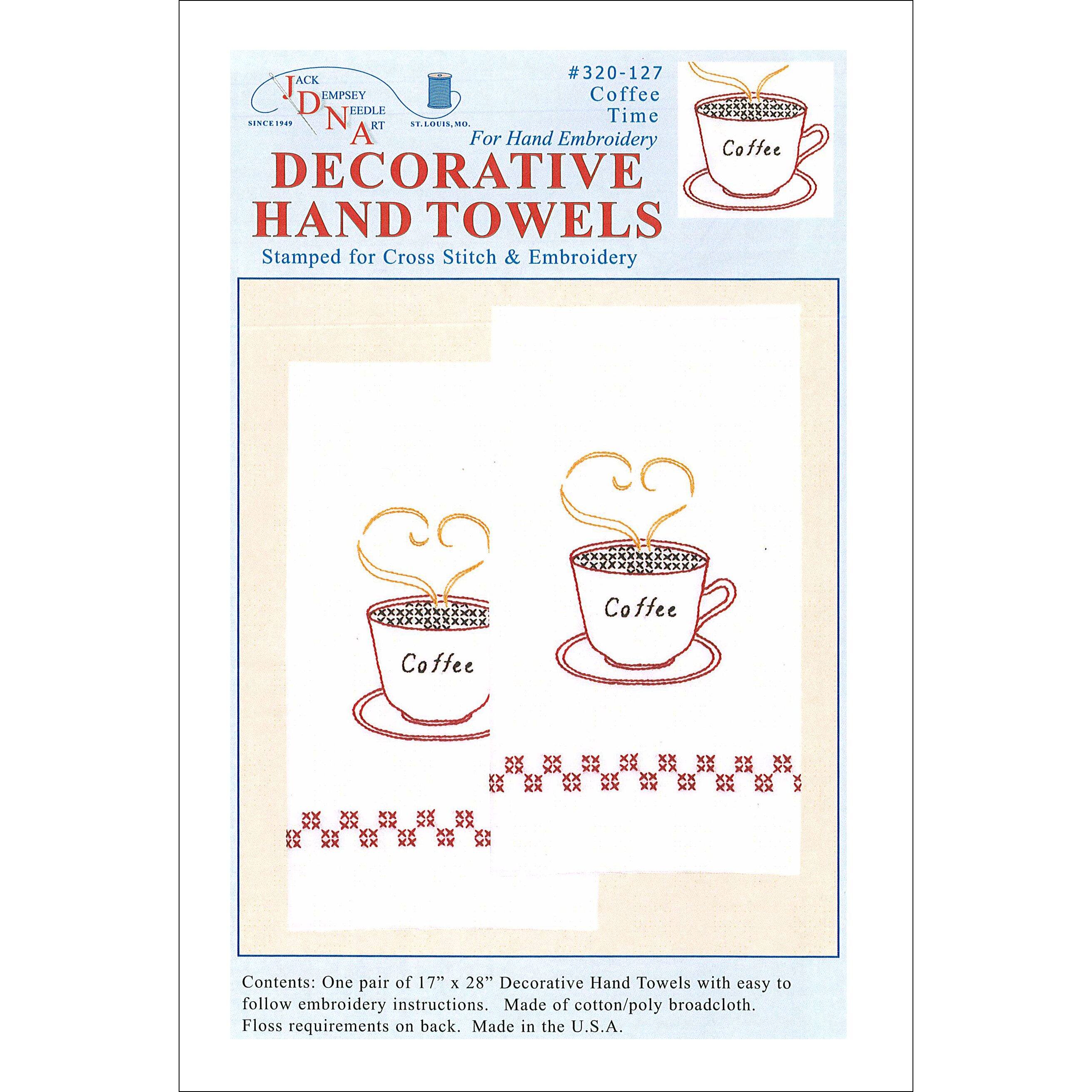 Jack Dempsey Coffee Time Decorative Hand Towel Set
