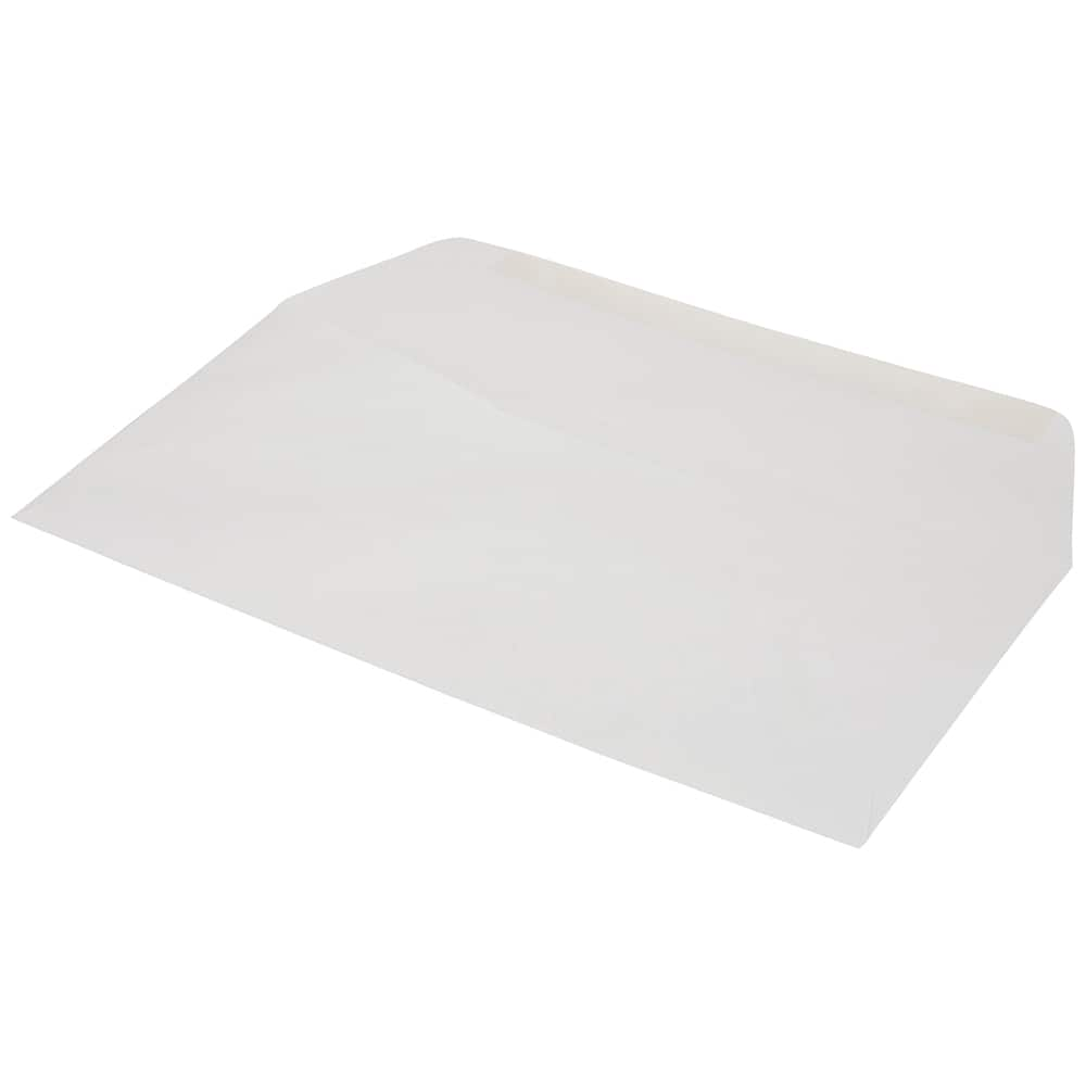 JAM Paper White #16 Commercial Envelopes with Wallet Flap