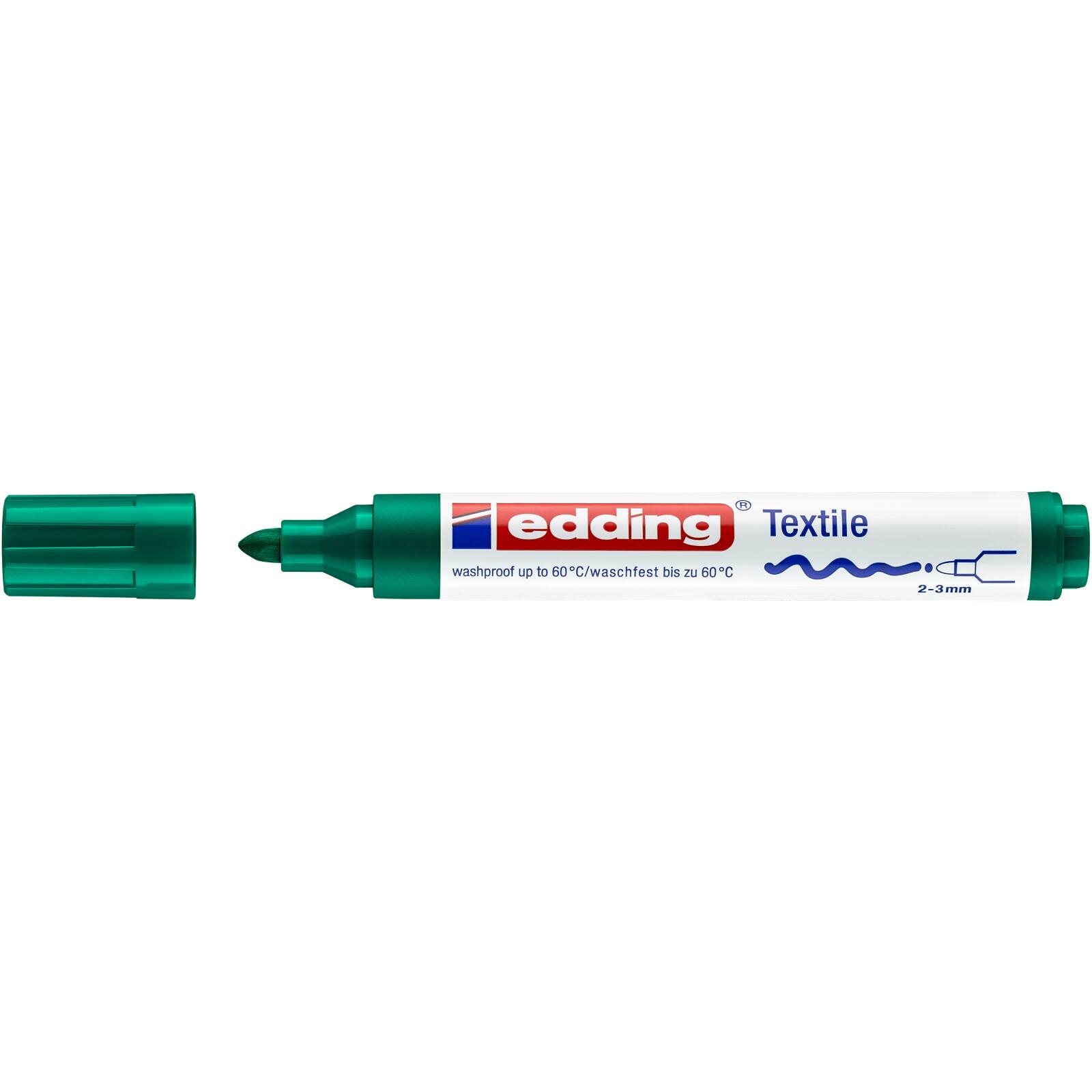 Edding 4500 Textile T-Shirt Fabric Pen Marker Pen - 2-3mm Line - Foto 8