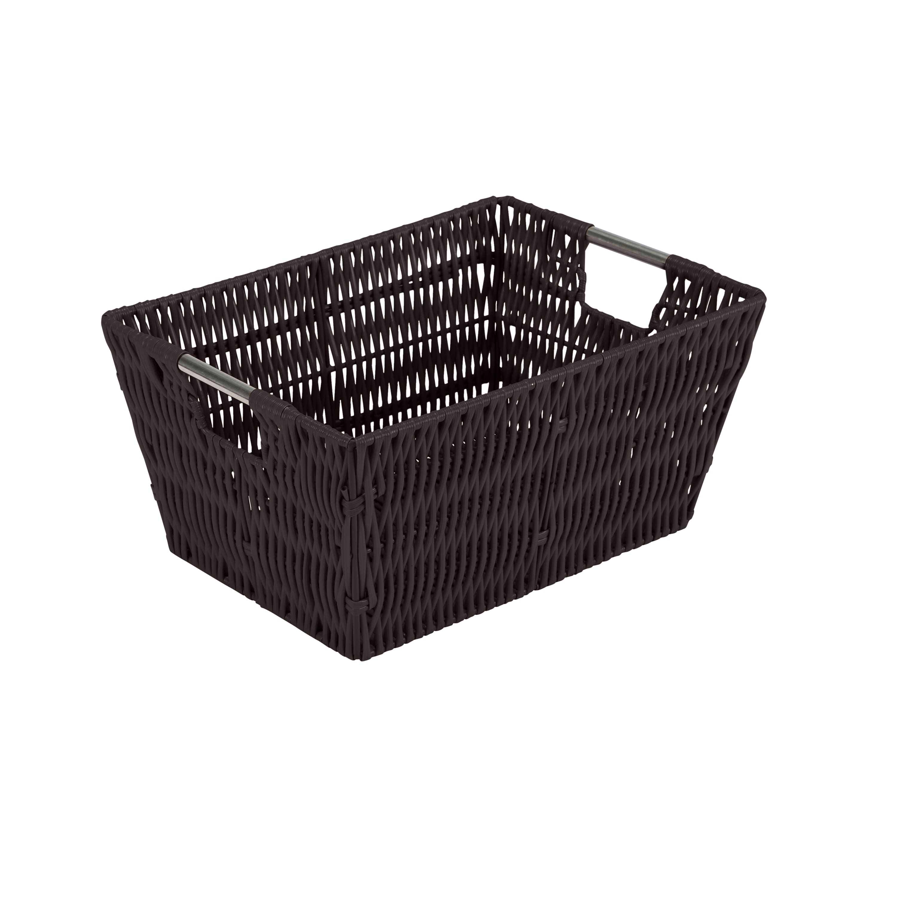 Simplify 3-Piece Rattan Tote Basket Set