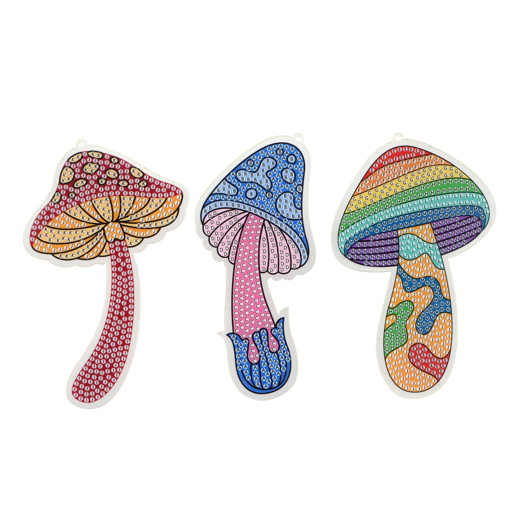 Mushroom Bookmarks Diamond Art Kit by Make Market&#xAE;