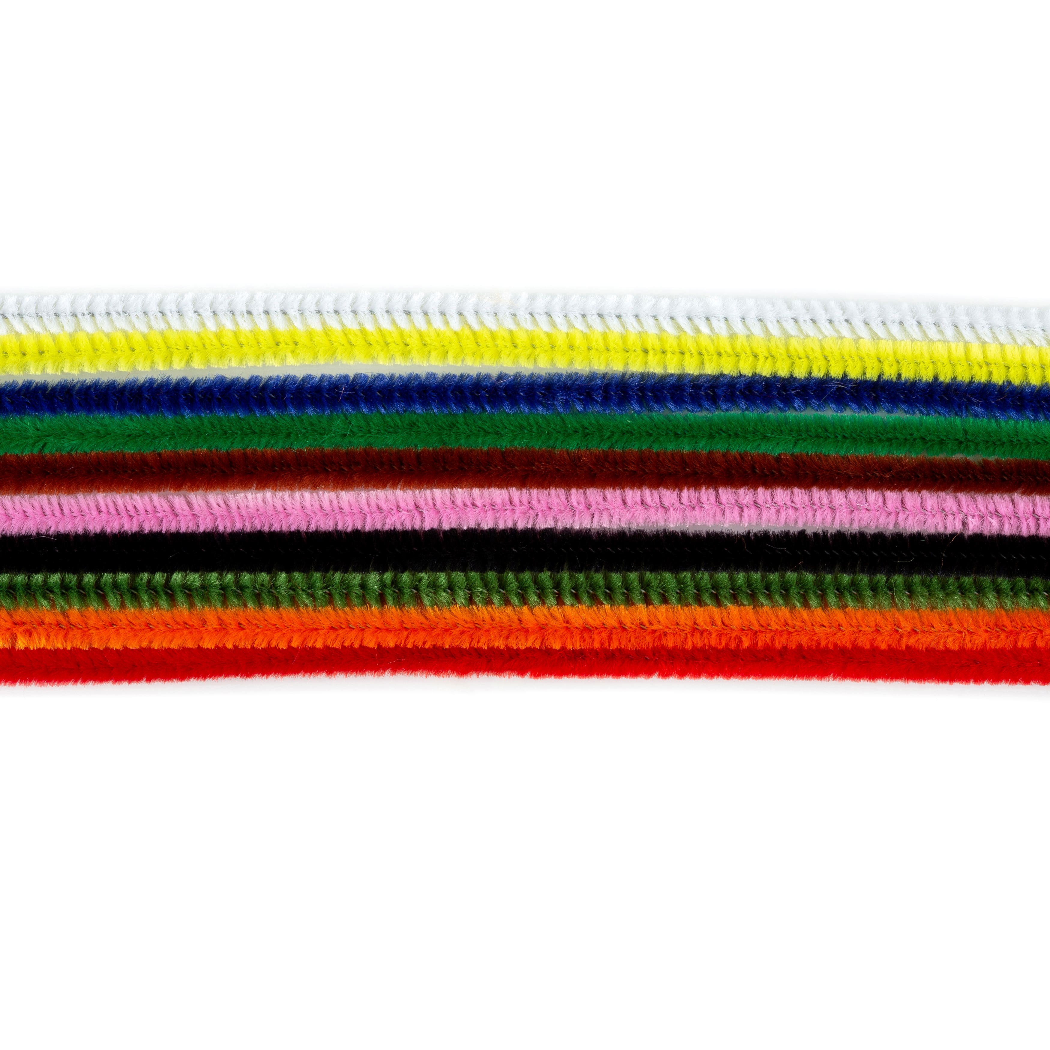 12 Packs: 100 ct. (1,200 total) Primary Chenille Pipe Cleaners Value Pack by Creatology&#x2122;