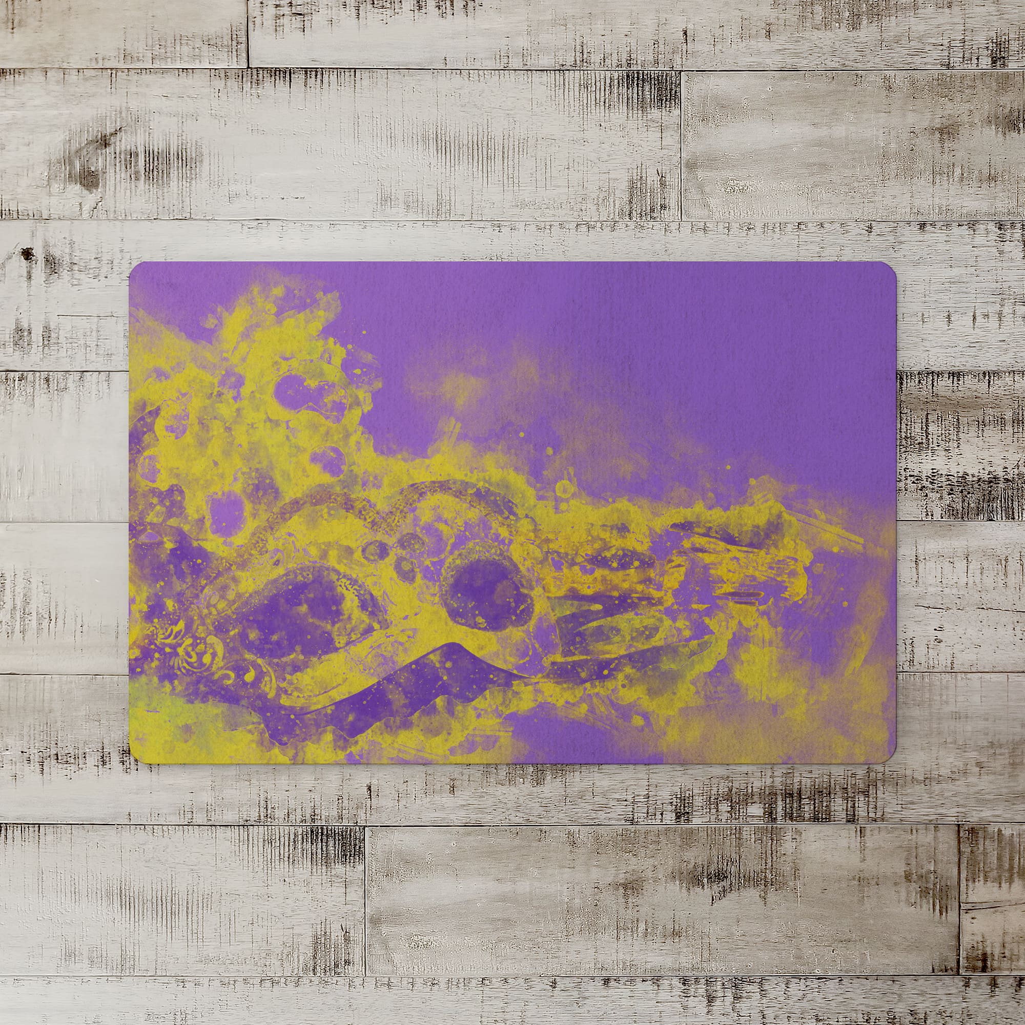 Mardi Gras Mask Floor Mat