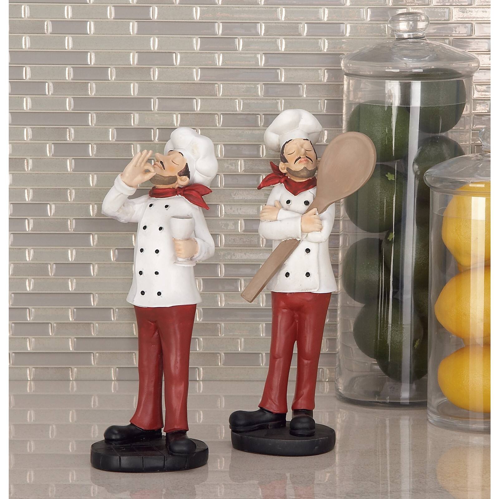 12&#x22; Decorative Chef Accents, 2ct.