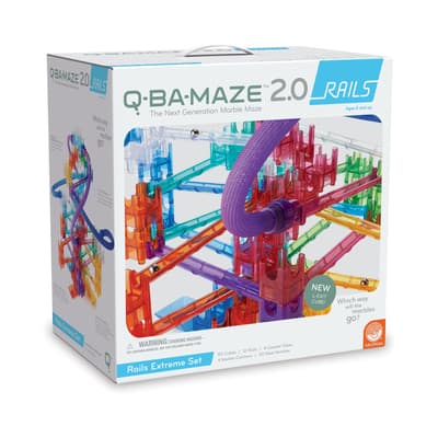 Q-BA-MAZE 2.0 Rails Extreme Set By Mindware | 14" x 14" x 9" | Michaels