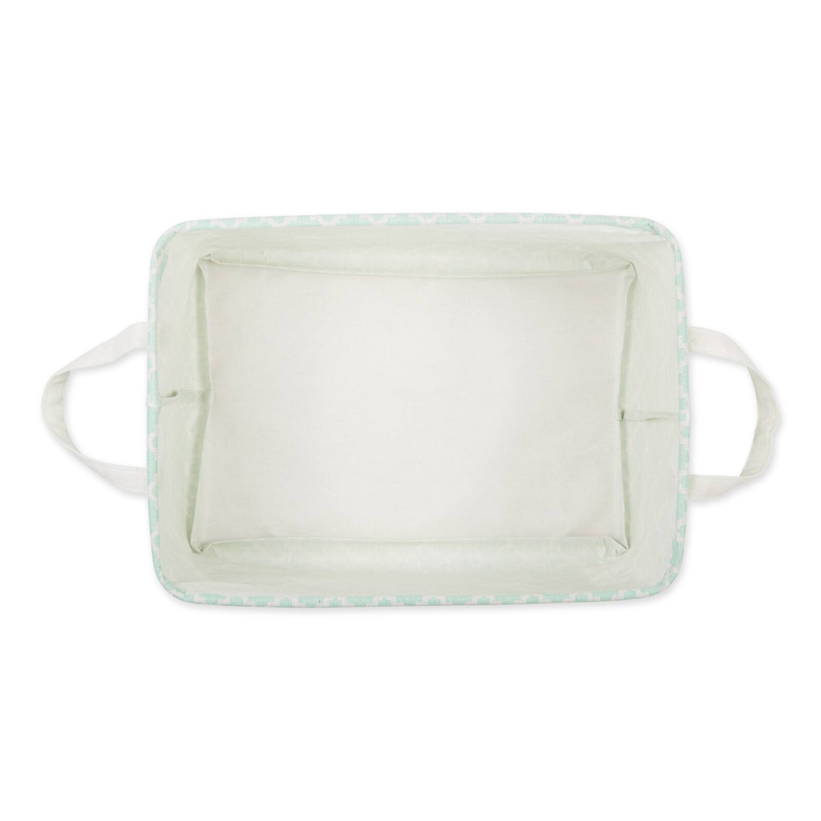 DII® Large Lattice PE-Coated Cotton Polyester Laundry Bin