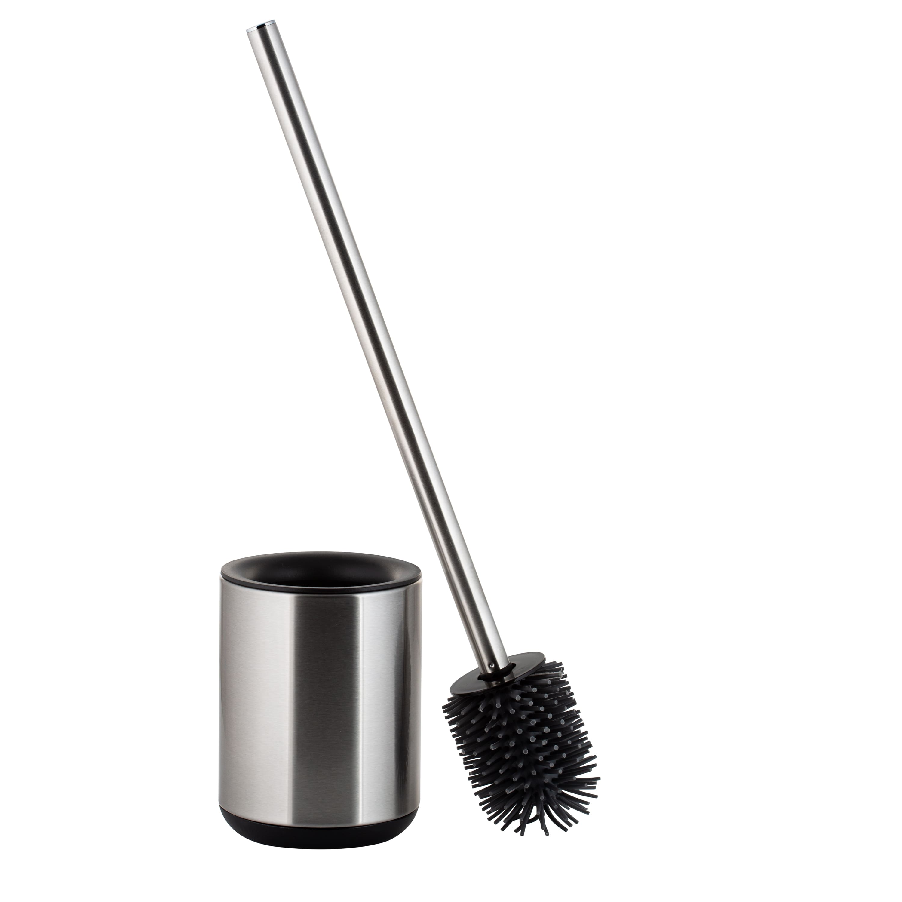 Bath Bliss Toilet Brush &#x26; Holder In Stainless Steel