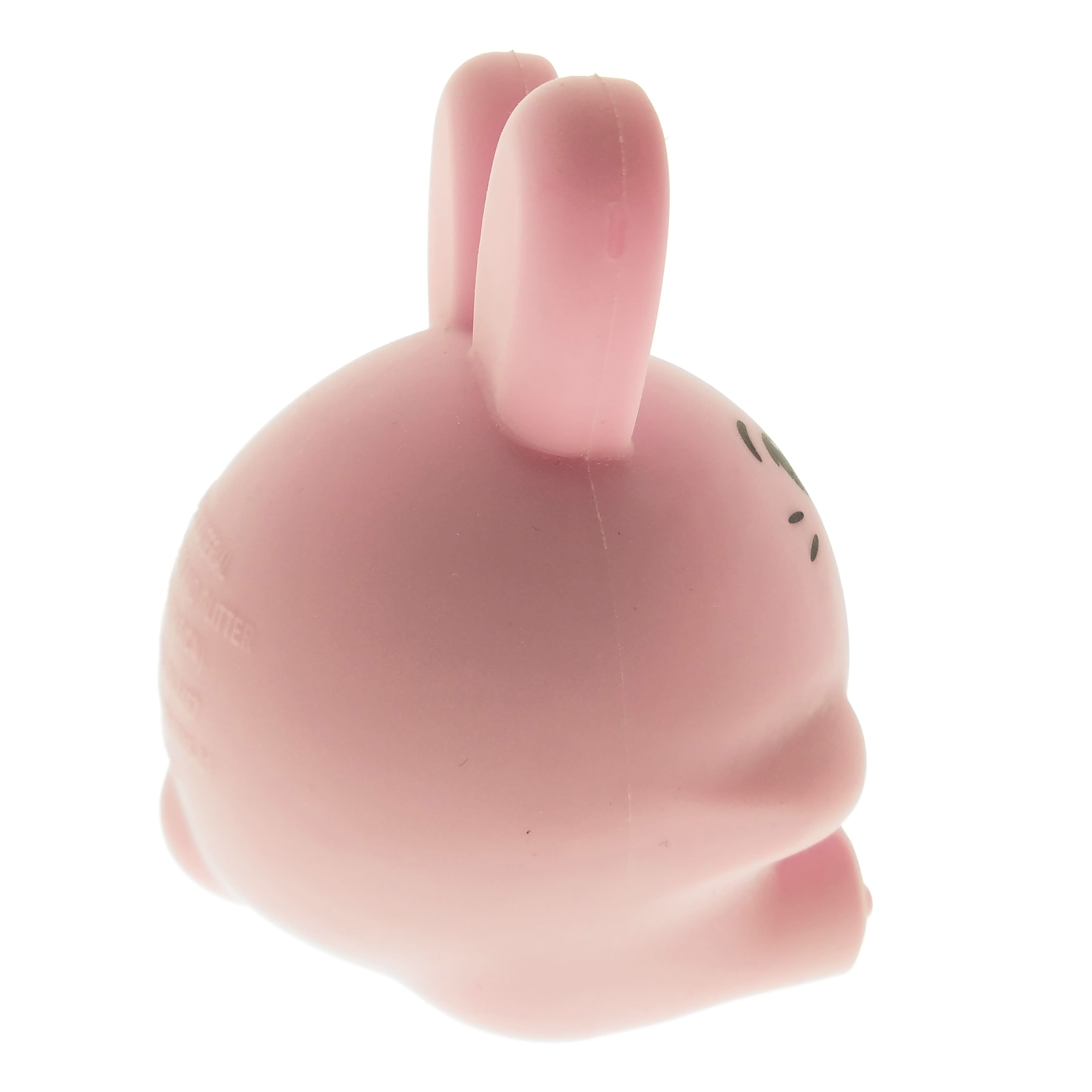 3.25" Pink Bunny Glitter Squishy Toy by Creatology™