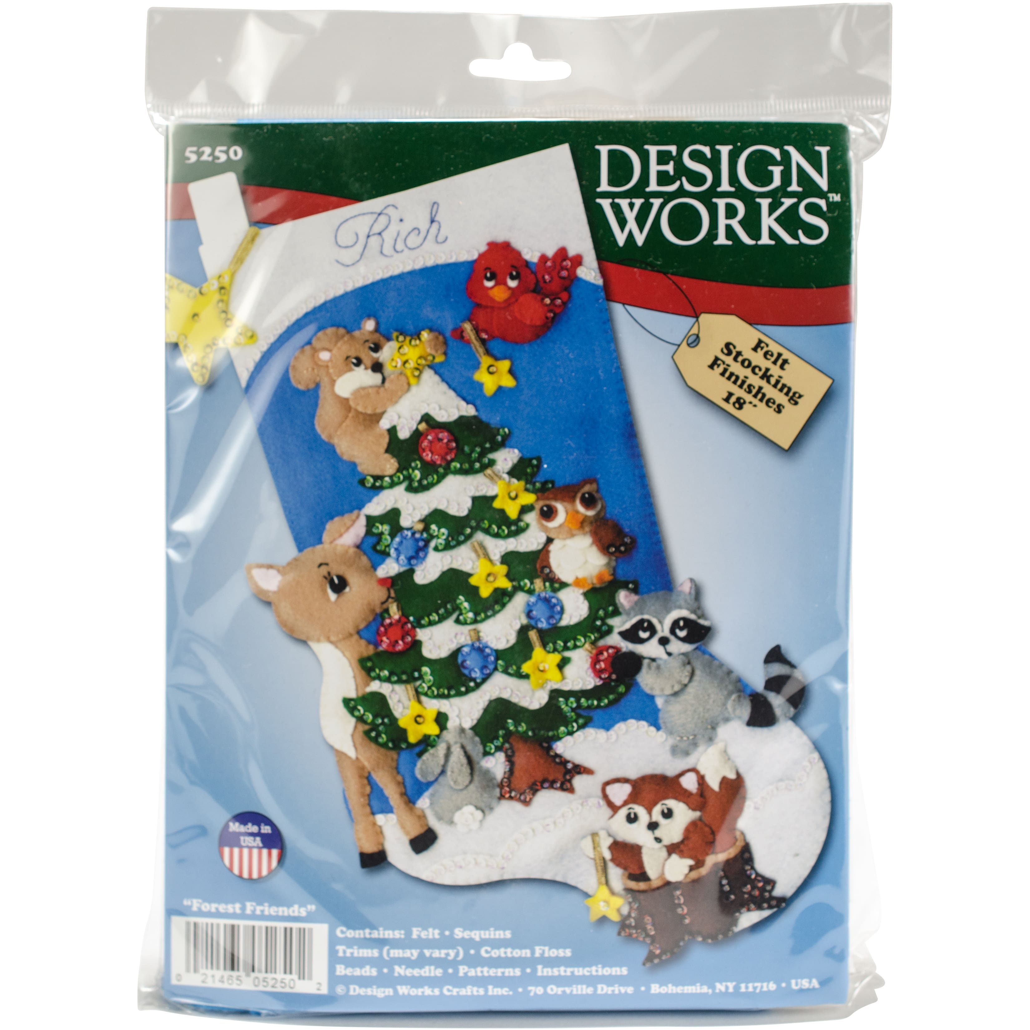 Dimensions® Gold Collection 16 Santa's Toys Stocking Needlepoint Kit