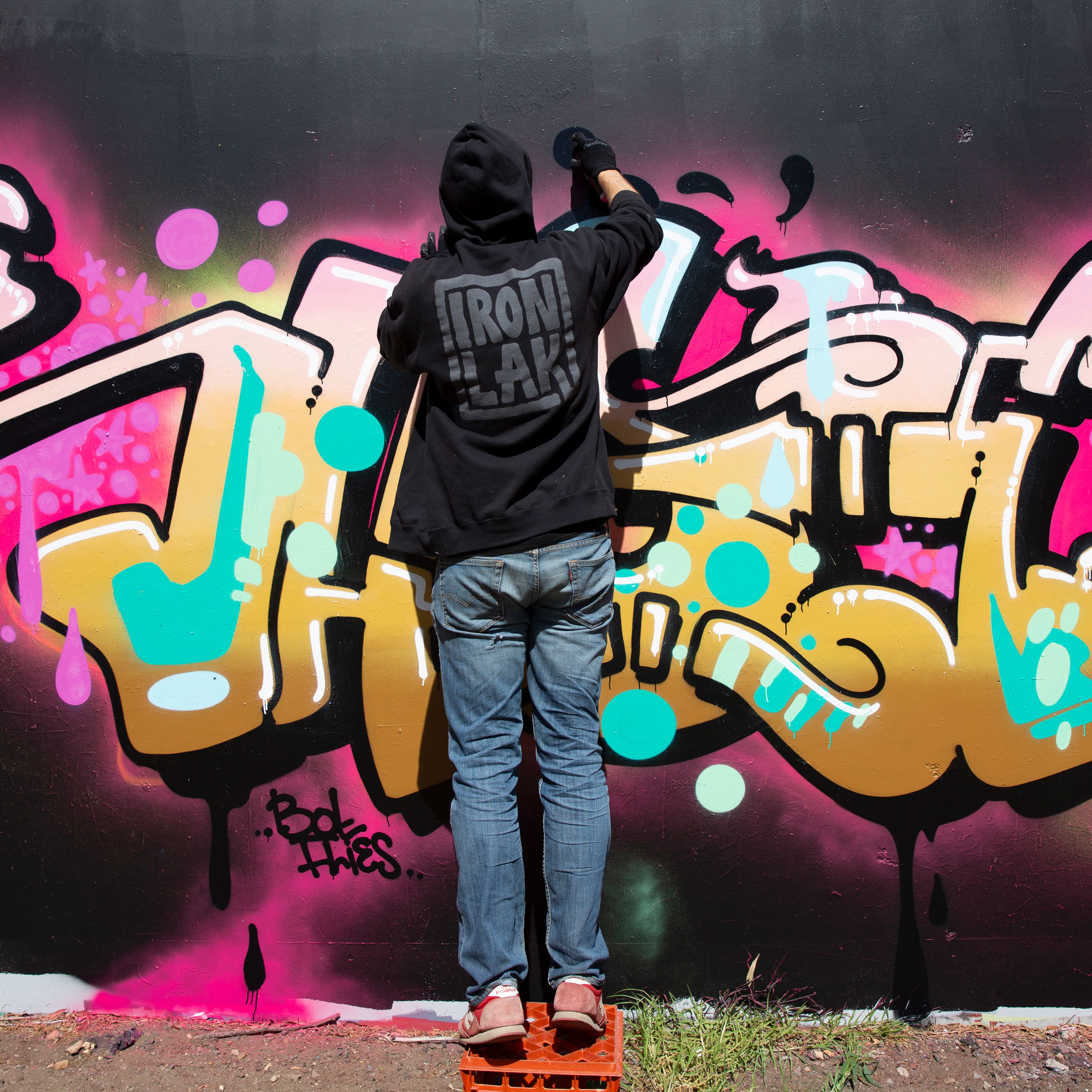 Ironlak Acrylic Spray Paint