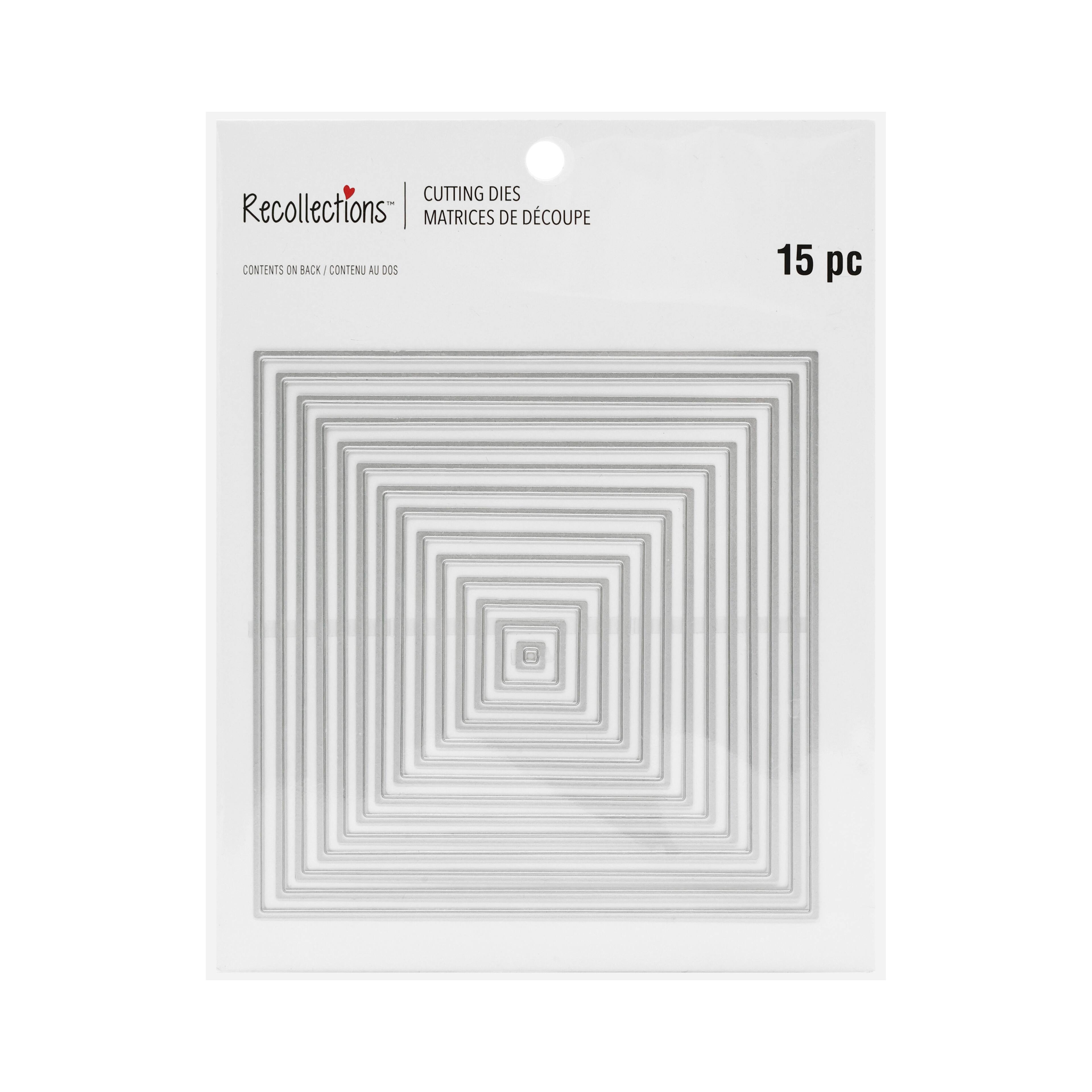 6 Pack: Square Cutting Die Set by Recollections™