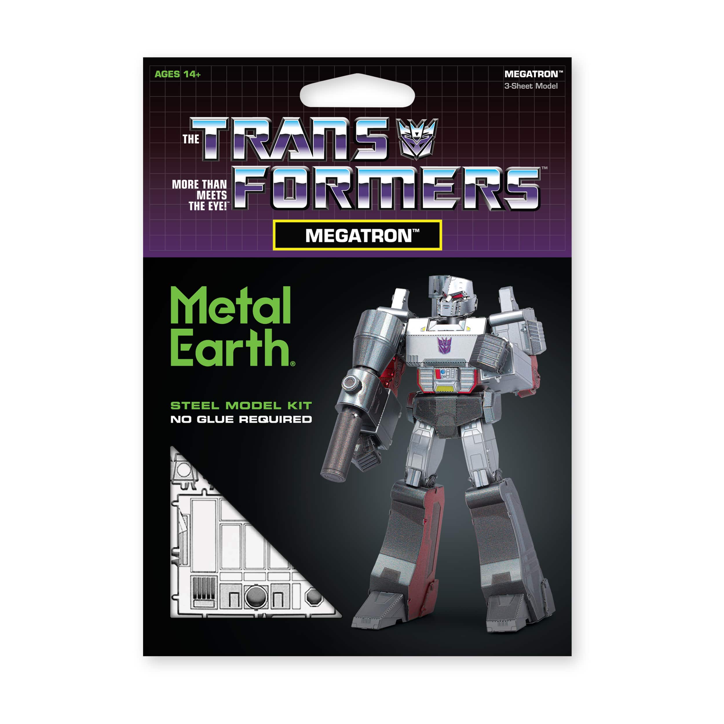 Metal Earth 3D Metal Model Kit - Transformers Color Megatron