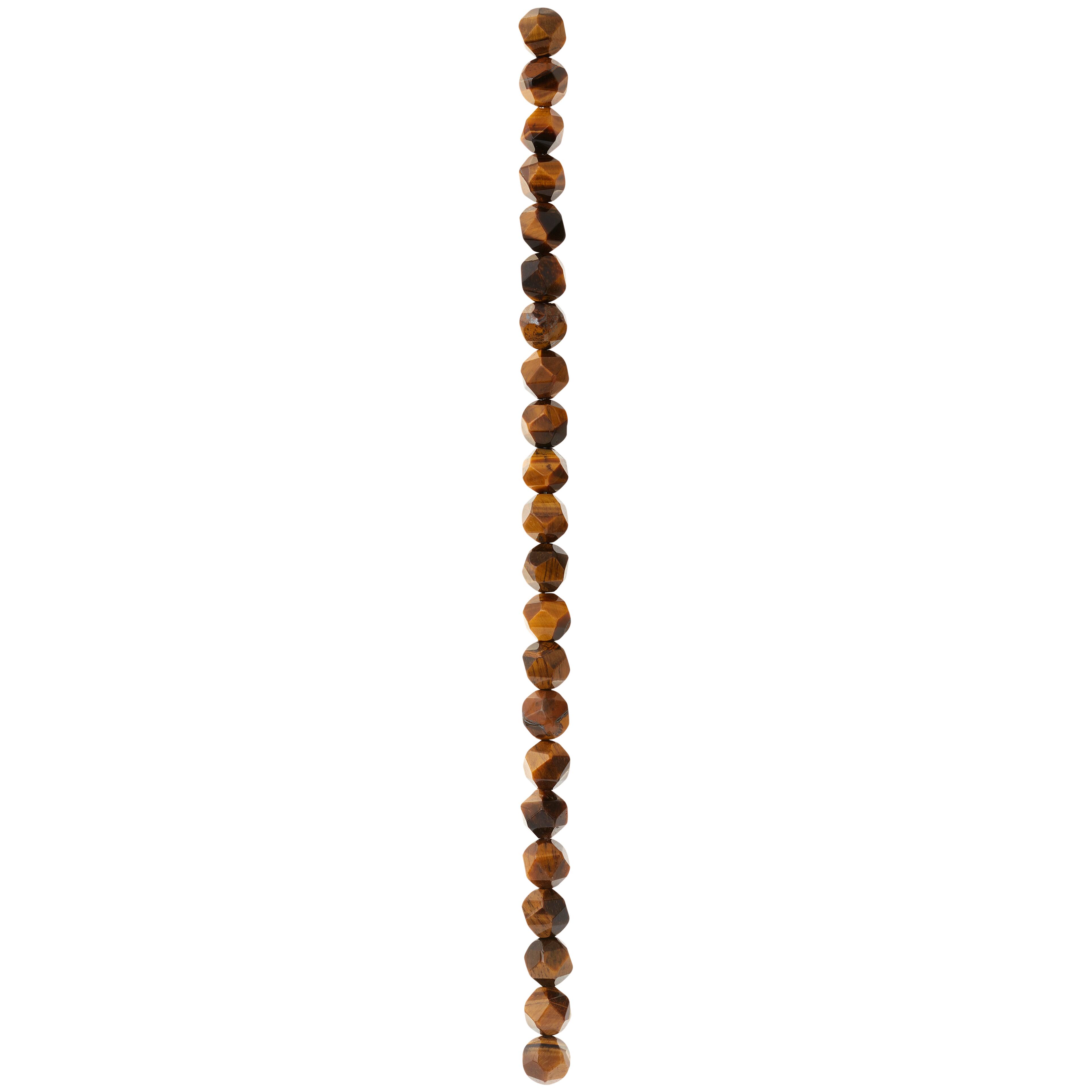 Tiger Eye Faceted Beads by Bead Landing&#x2122;